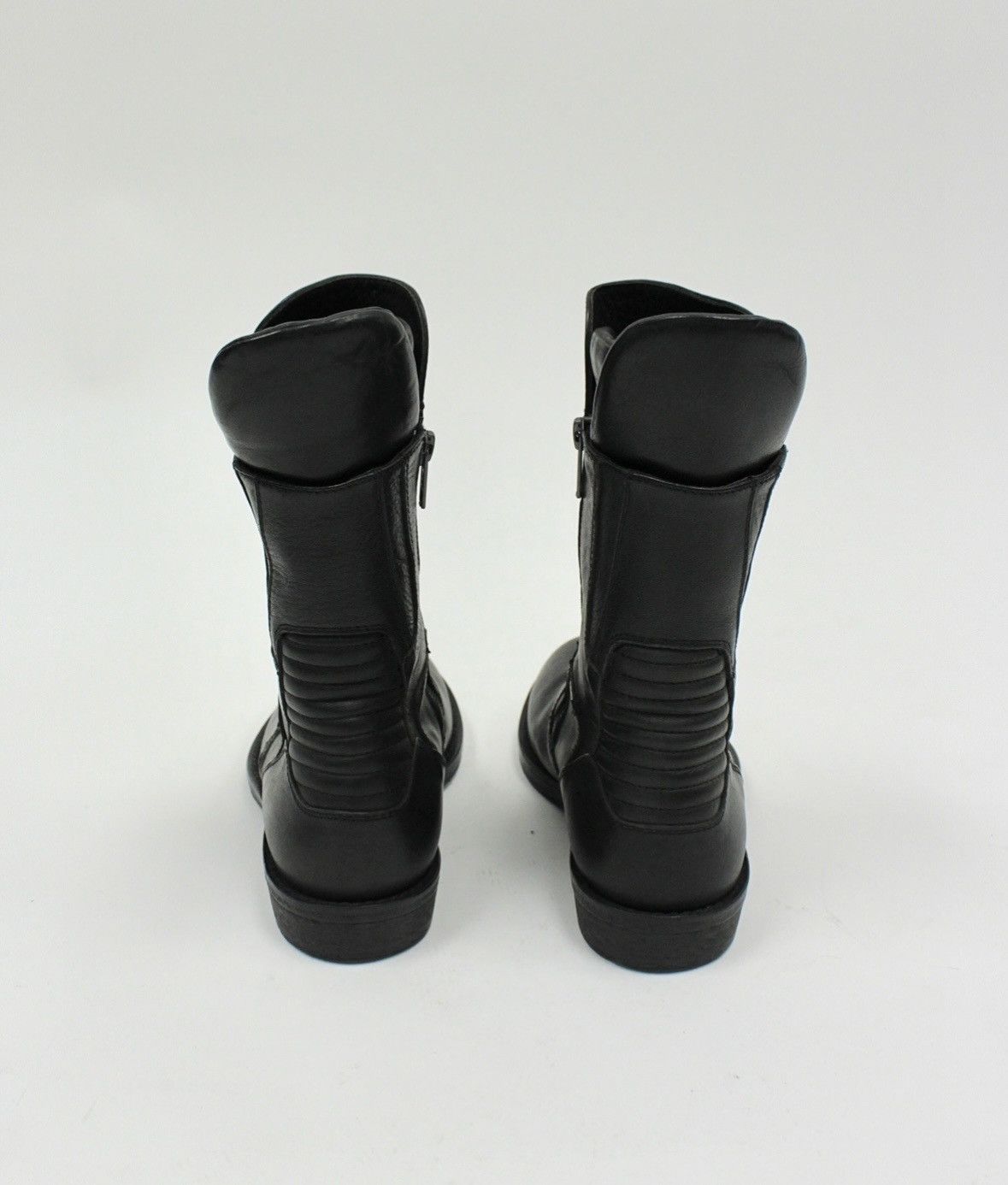 Ann Demeulemeester S/S16 Ann Demeulemester Vitello Olio Nero Biker Boots Size US 6 / IT 36 - 3 Thumbnail