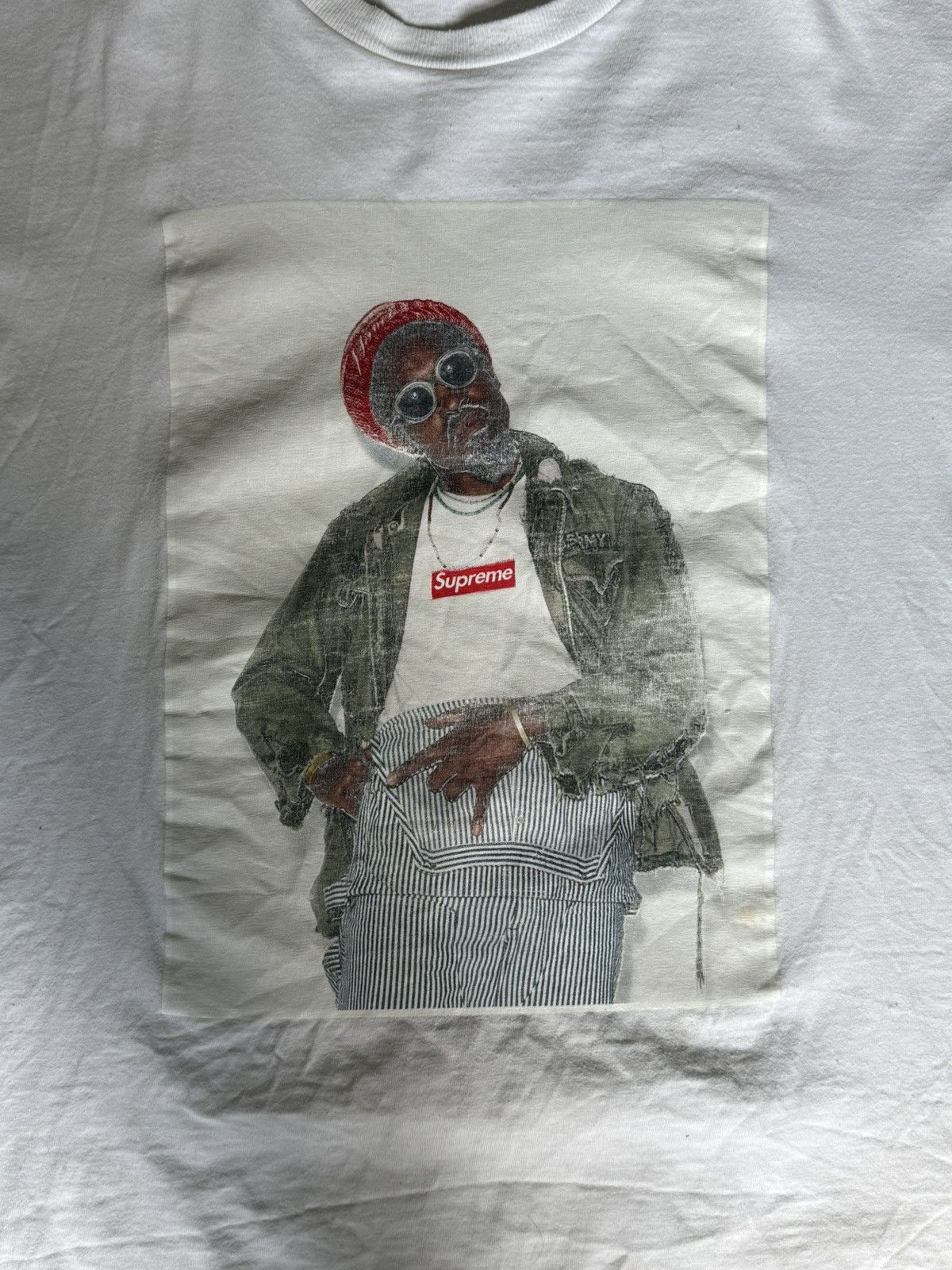Supreme Supreme Andre 3000 T-Shirt White Size US M / EU 48-50 / 2 - 3 Thumbnail