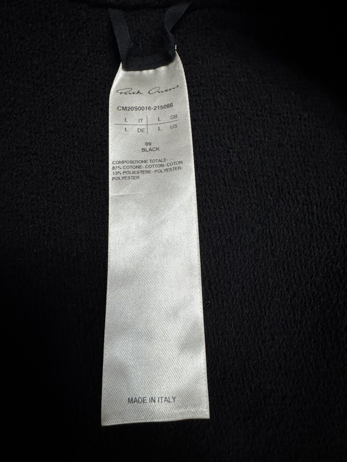 Champion × Rick Owens Rick Owens x Champion Mountain hoodie Size US L / EU 52-54 / 3 - 4 Thumbnail
