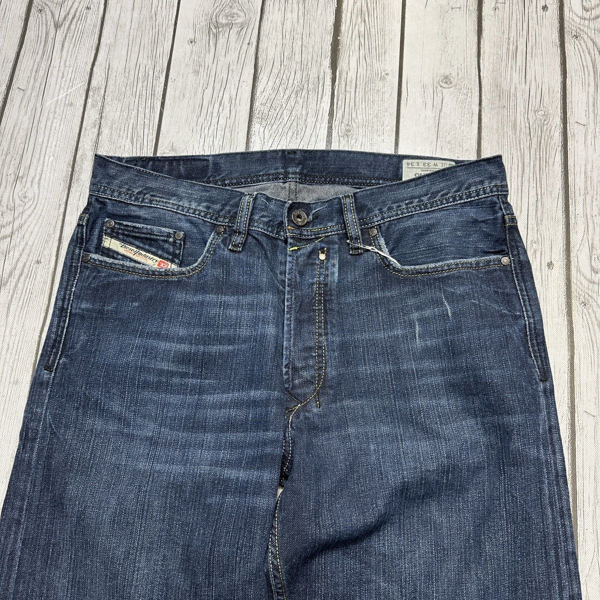 Diesel Vintage Diesel Quratt jeans Size US 33 - 3 Thumbnail