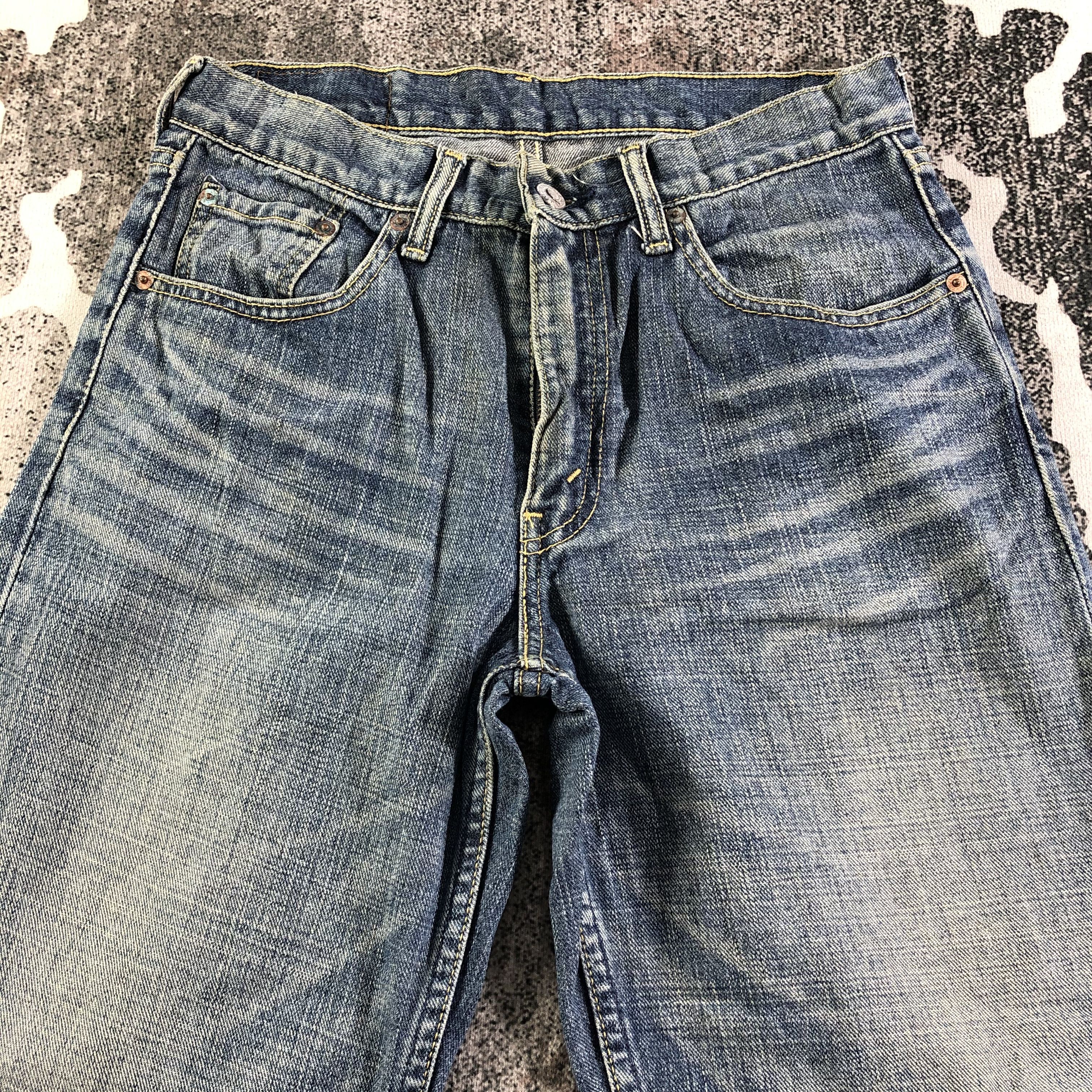 Levi's Vintage Levis 533 Jeans Medium Wash Denim KJ2285 Size US 29 - 3 Thumbnail