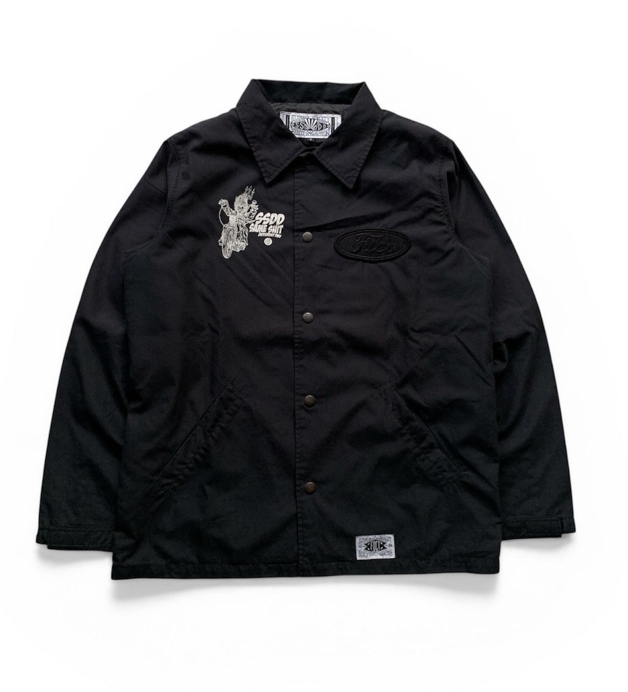 FUCT FUCT SSDD Ghost Riders Coach Jacket Size US S / EU 44-46 / 1 - 4 Thumbnail