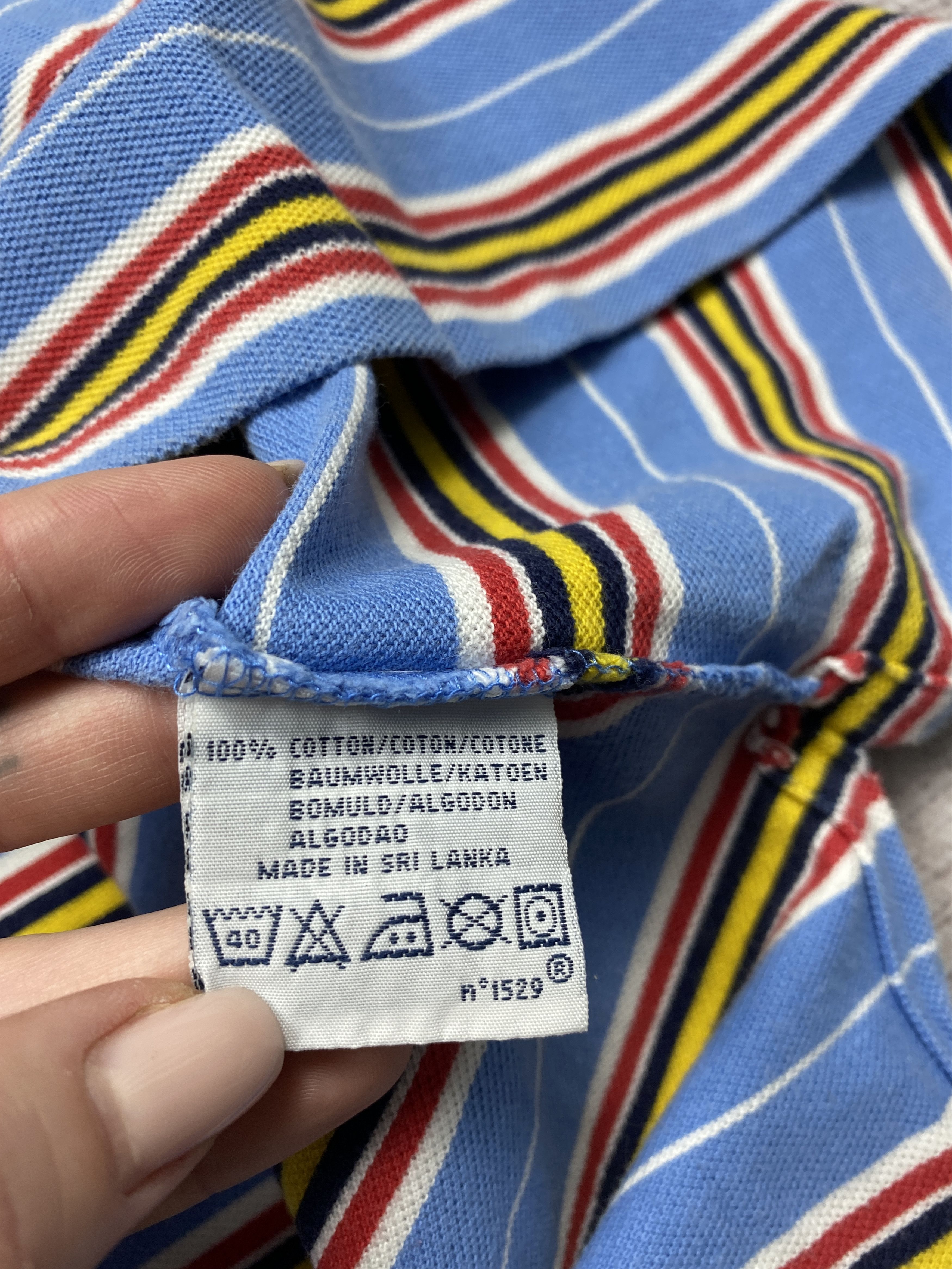 Polo Ralph Lauren × Ralph Lauren Polo Ralph Lauren Vintage Mens Striped Polo Shirt Size US L / EU 52-54 / 3 - 6 Thumbnail