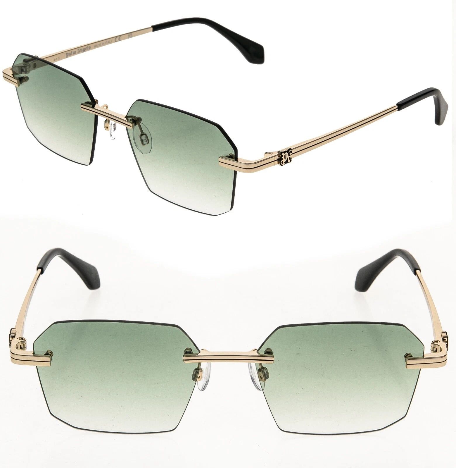 Palm Angels PALM ANGELS PERI10G 10G QUARTZ Narrow Geometric Sunglasses Size ONE SIZE - 1 Thumbnail