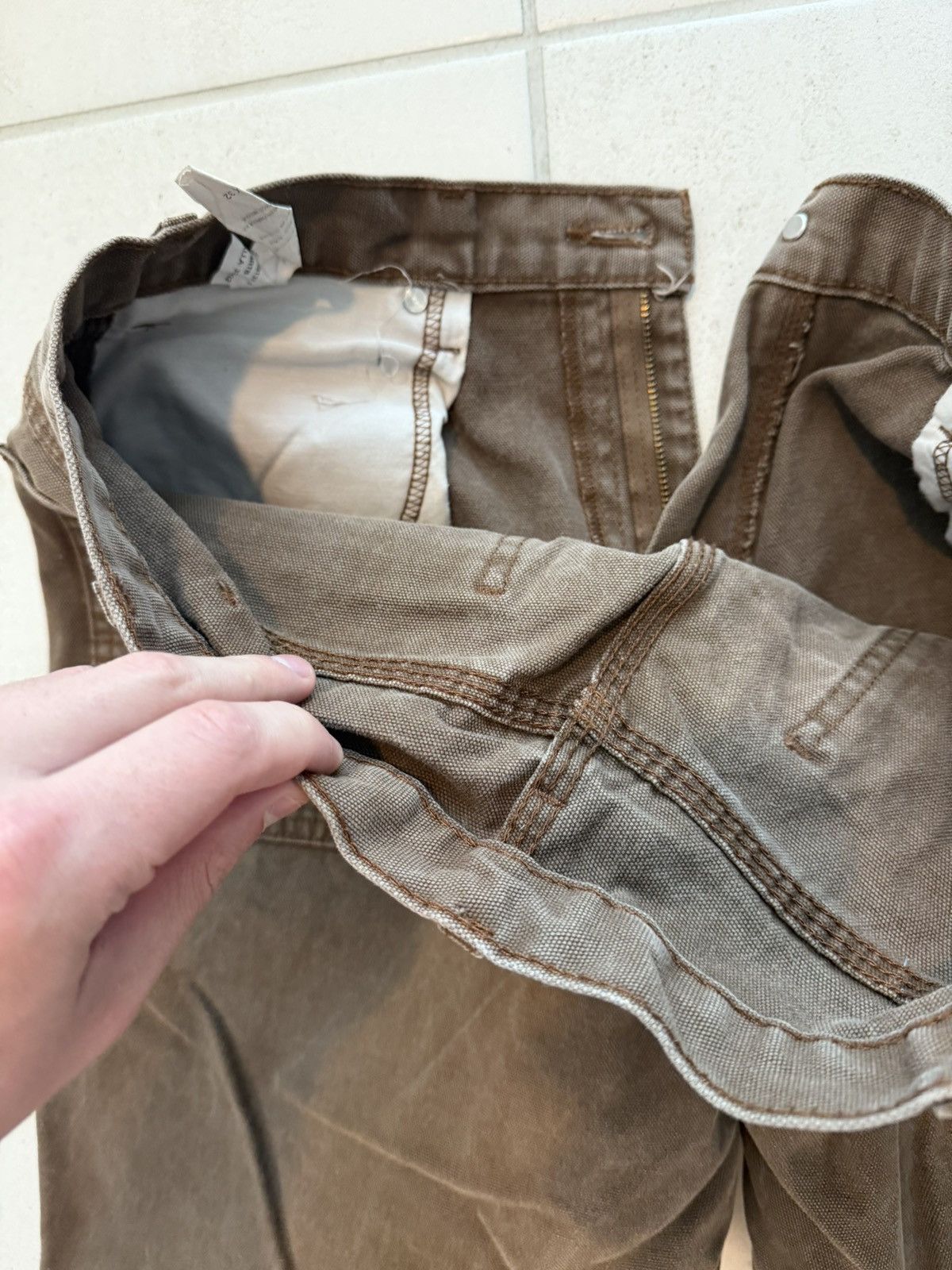 Dickies Dickies Men’s Brown Work Pants Size US 34 / EU 50 - 6 Thumbnail