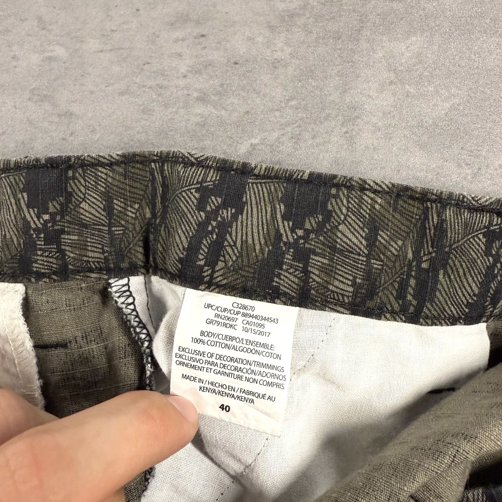 Dickies Dickies Shorts Men 40x12 Camo Tiger Stripe Digital Military Army Baggy Wide Leg Casual Cargo Pockets Mens Size US 40 / EU 56 - 4 Thumbnail