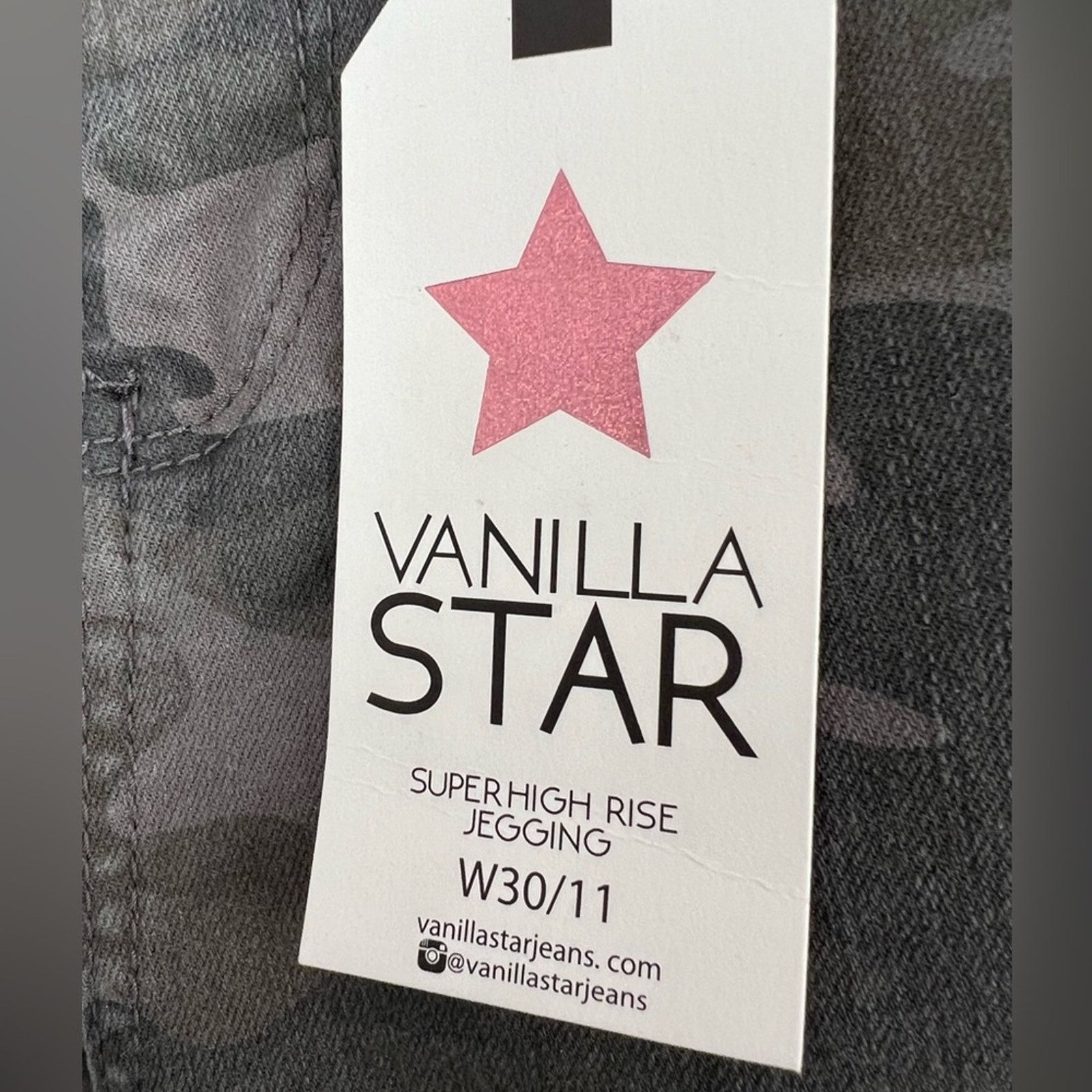 Other Nwt Vanilla Star High Rise Distressed Camo Jeggings 11 30x27 Size 30" / US 8 / IT 44 - 3 Thumbnail