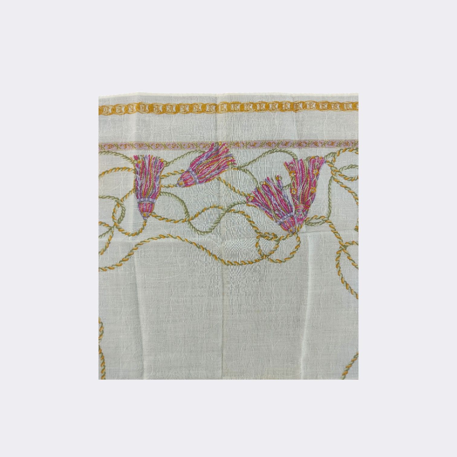 Celine Vintage Celine Handkerchief Neckerchief Bandana H263D Size ONE SIZE - 3 Thumbnail