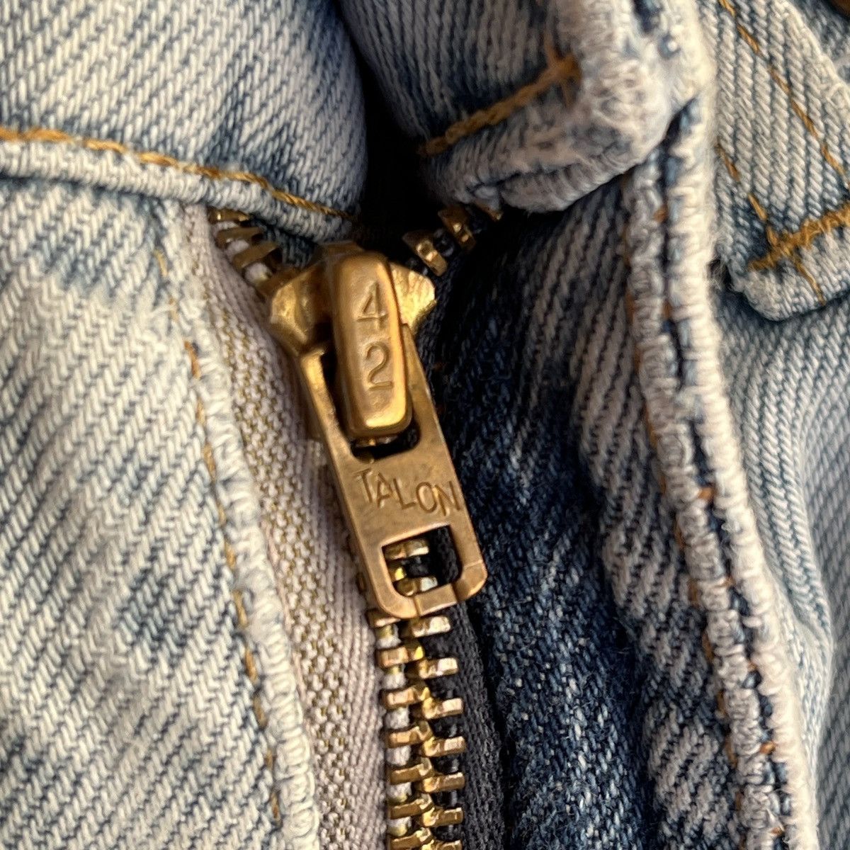 Levi's Vintage Clothing 70s Levis 5 code talon zip jeans Size US 29 - 6 Thumbnail