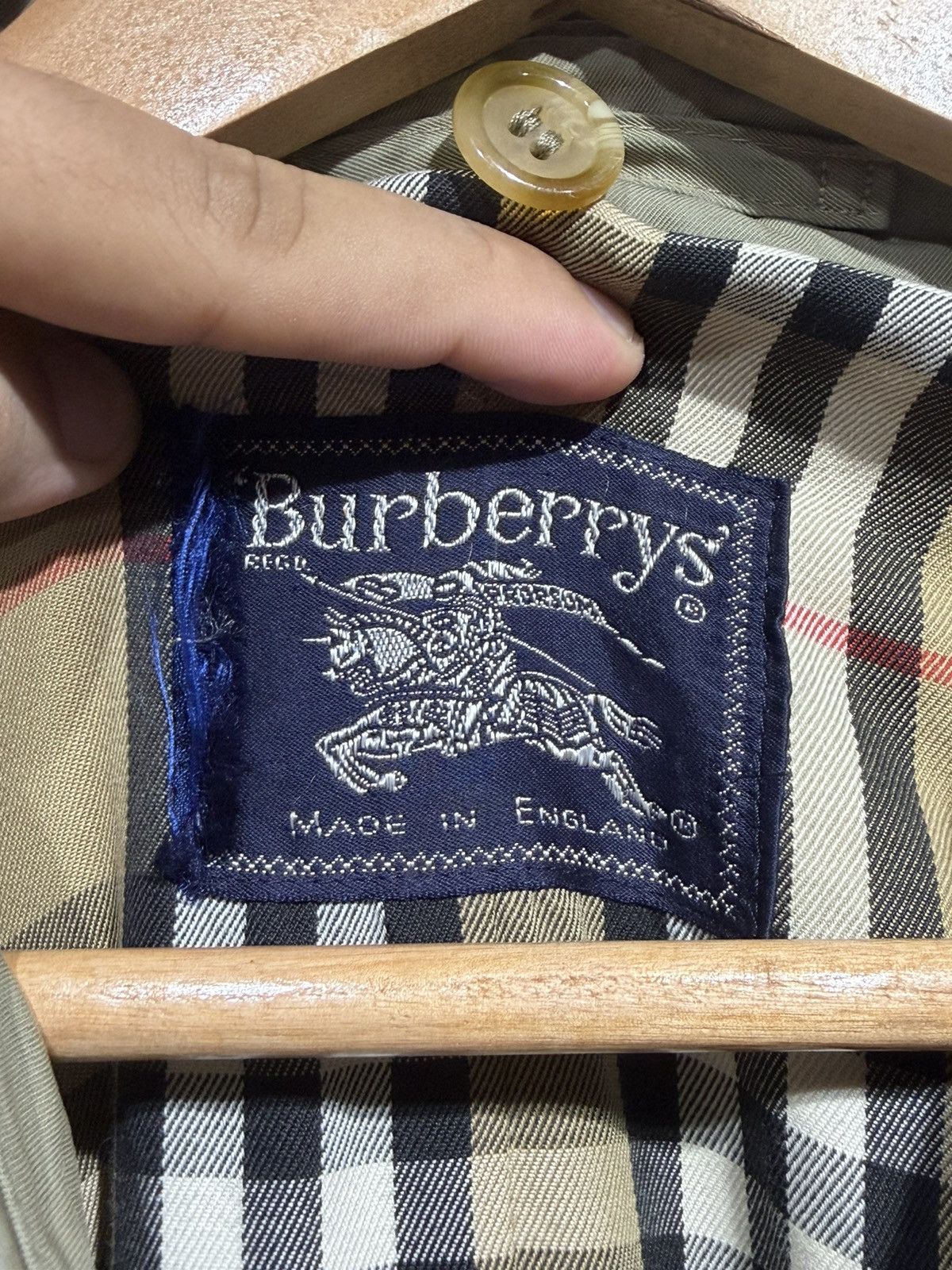 Burberry Burberry Trench Coat jacket Size US L / EU 52-54 / 3 - 3 Thumbnail