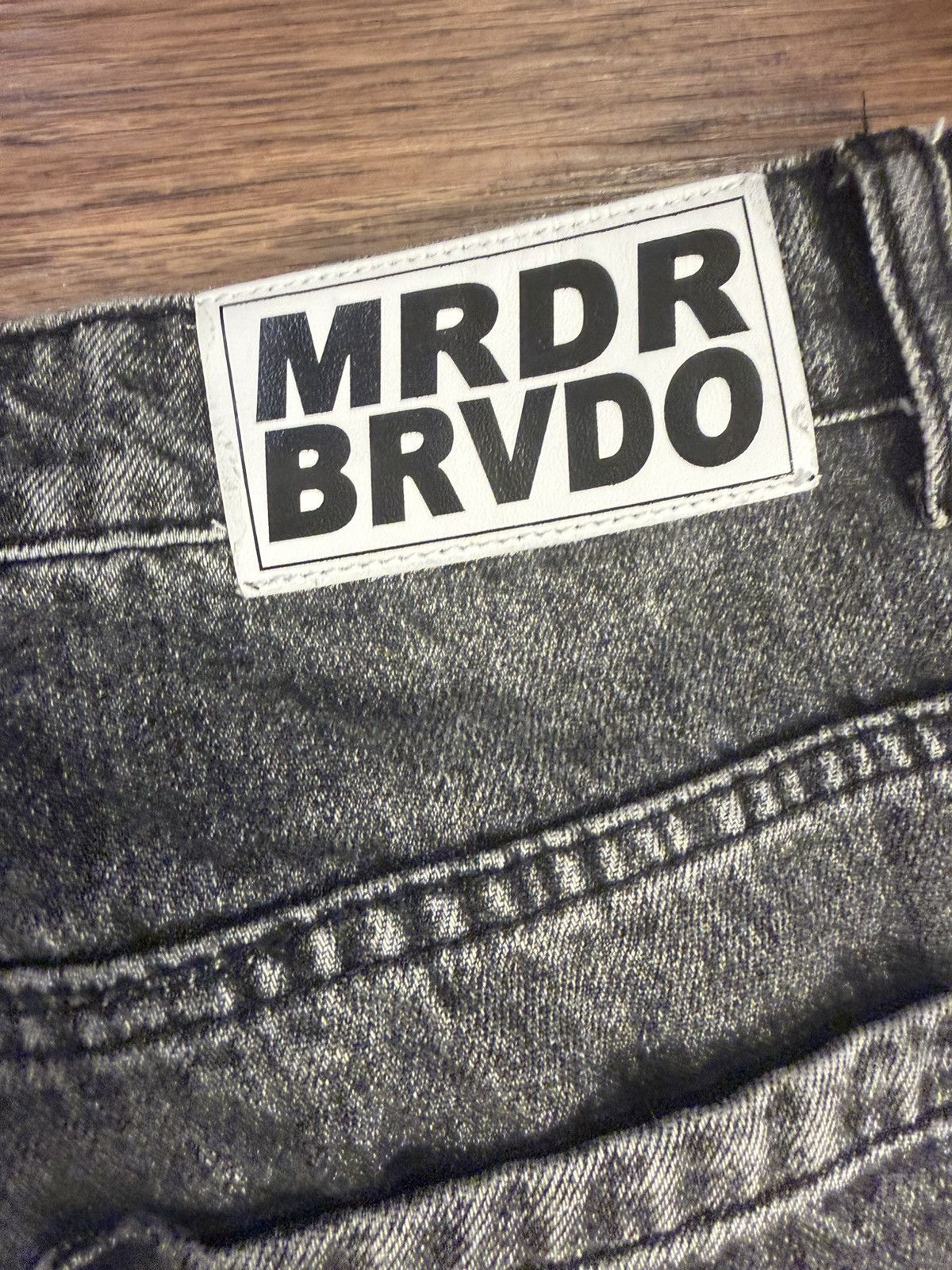 Who Decides War Who Decides War Black Denim Jeans Size US 32 / EU 48 - 9 Thumbnail