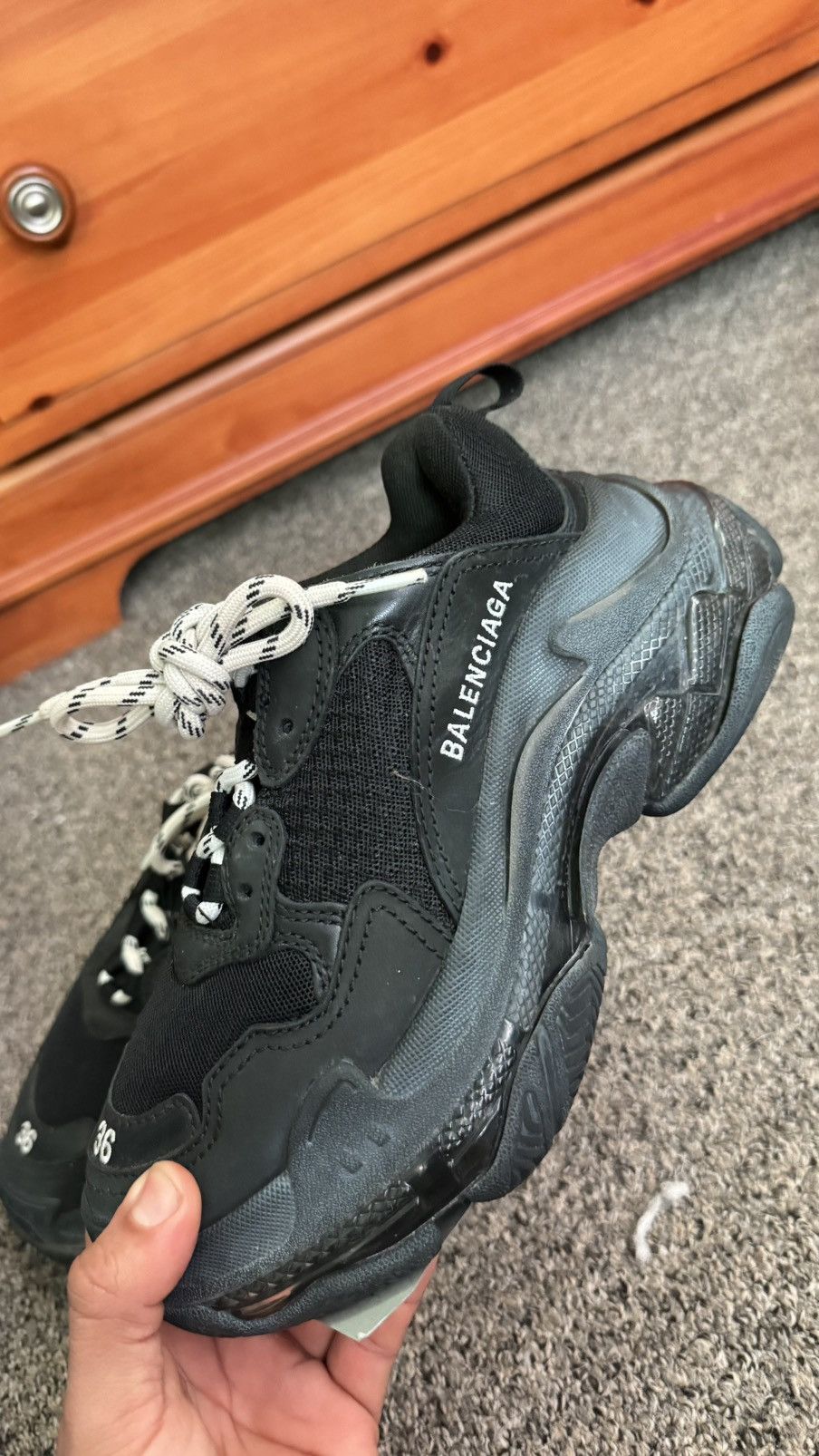 Balenciaga Balenciaga Triple S Size US 5 / IT 35 - 3 Thumbnail