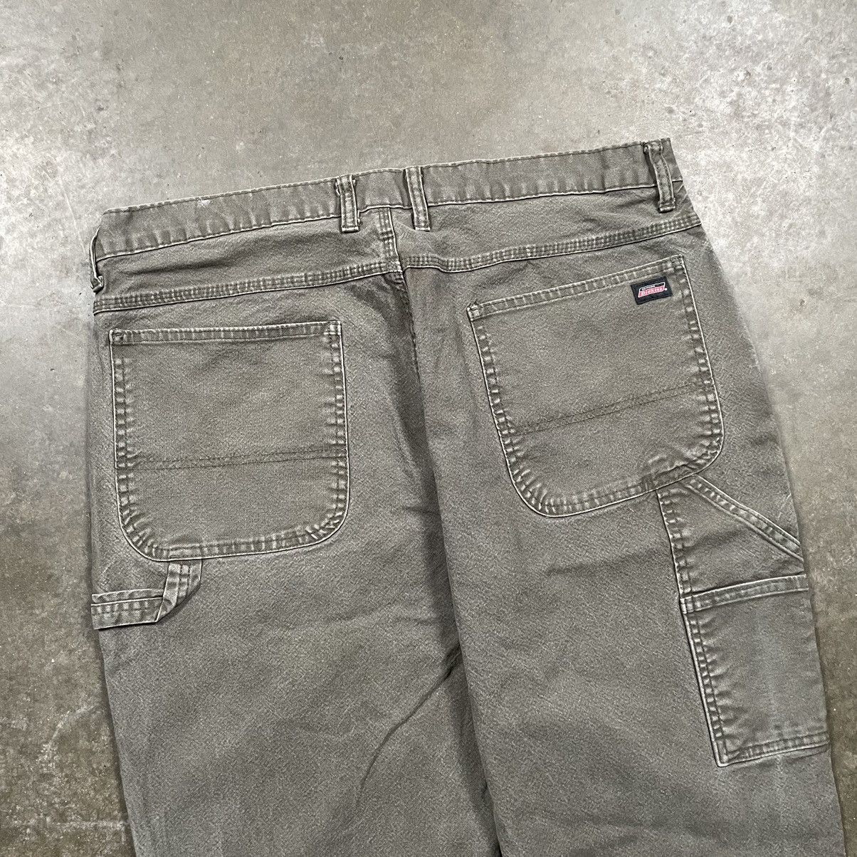 Dickies × Vintage Vintage Olive Green Dickies Carpenter Pants Workwear Skater Size US 38 / EU 54 - 2 Thumbnail