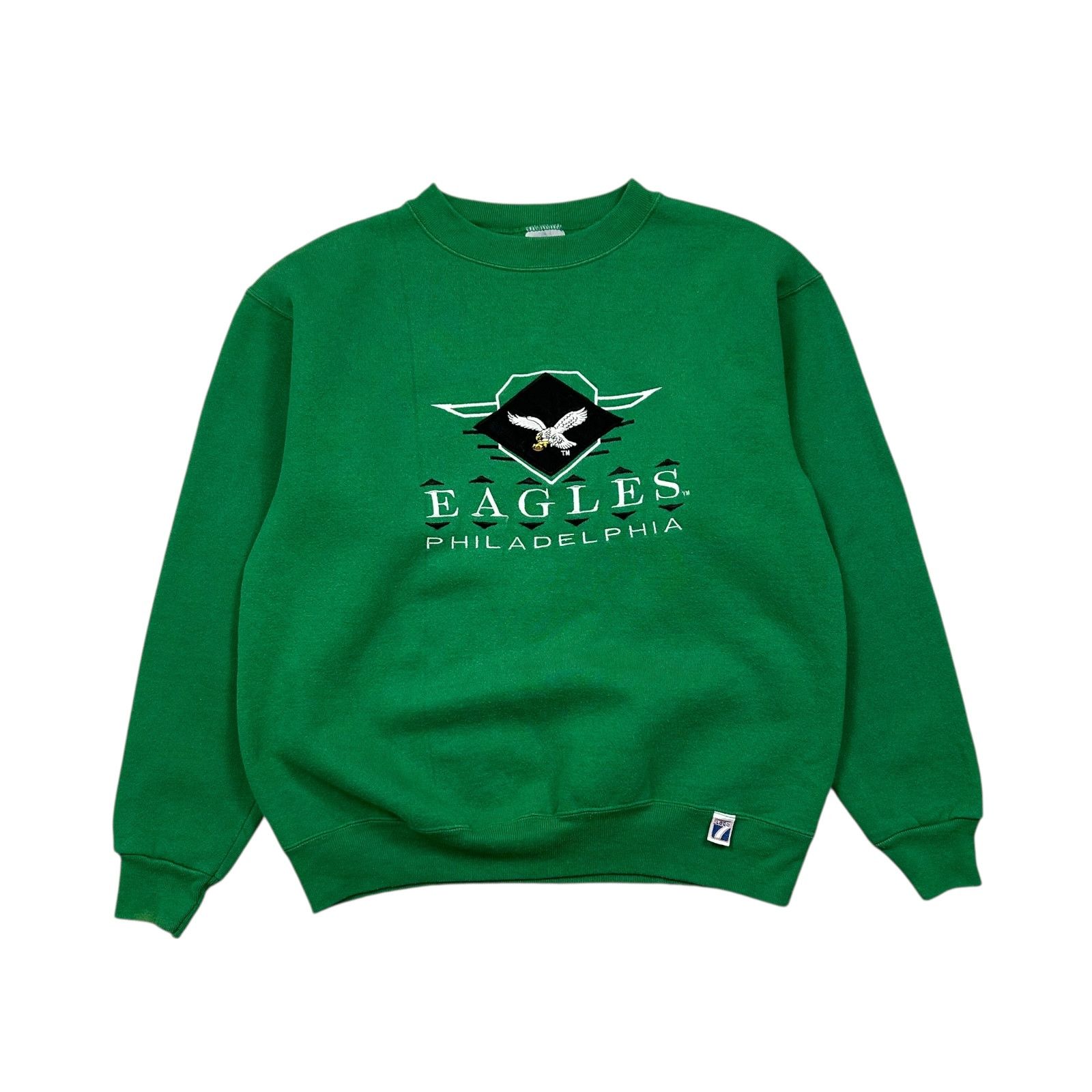 NFL VTG PHILADELPHIA EAGLES LOGO 7 SWEATSHIRT EMBROIDERED LOGO Size US M / EU 48-50 / 2 - 1 Thumbnail