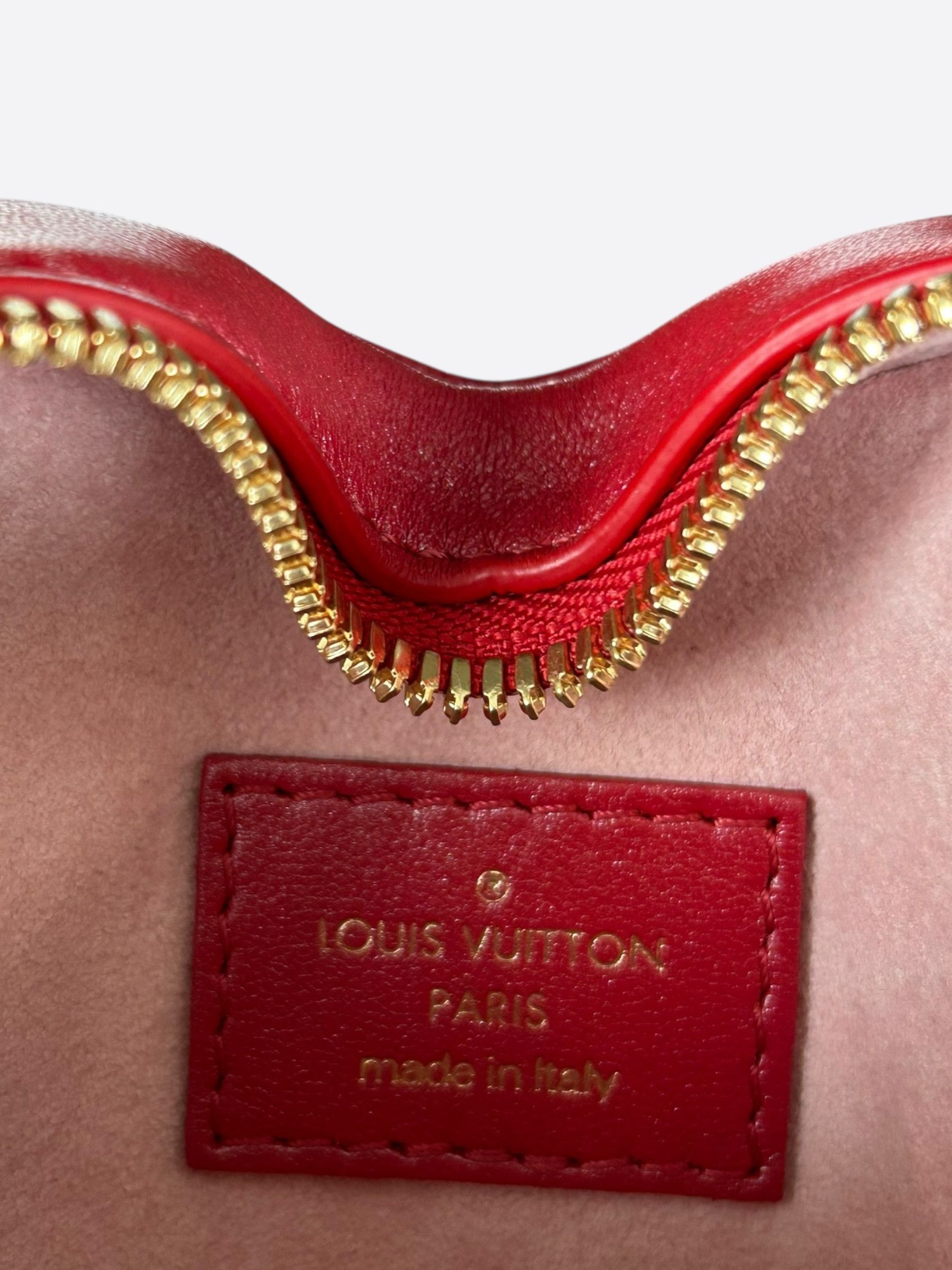 Louis Vuitton Red Monogram Empriente Mini Fall In Love Sac Coeur Size ONE SIZE - 4 Thumbnail