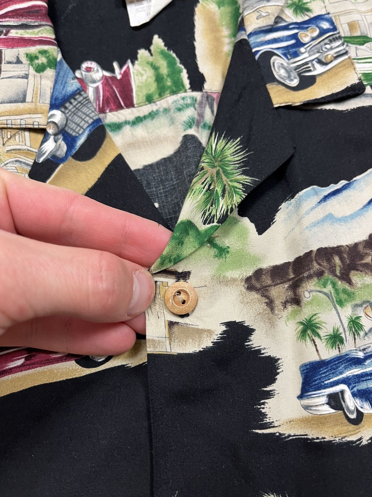 Paradise Found × Vintage Vintage Found Paradise Rayon General Motors Hawaiian Shirt Size US XL / EU 56 / 4 - 9 Thumbnail