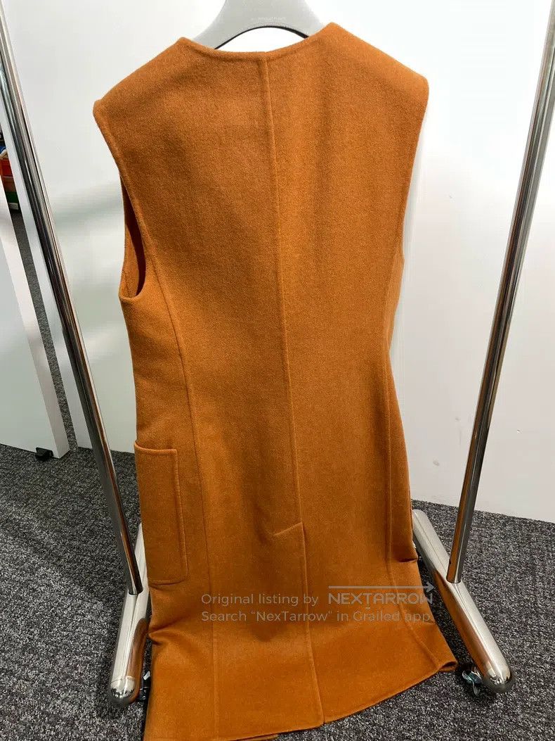 Hermes Hermes Women's Long Cashmere Vest Size XXS / US 00 / IT 34 - 2 Thumbnail