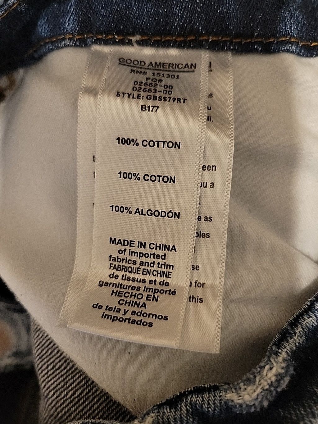 Good American Good American Good Boy Women High Rise Distressed Size 27" / US 4 / IT 40 - 8 Thumbnail