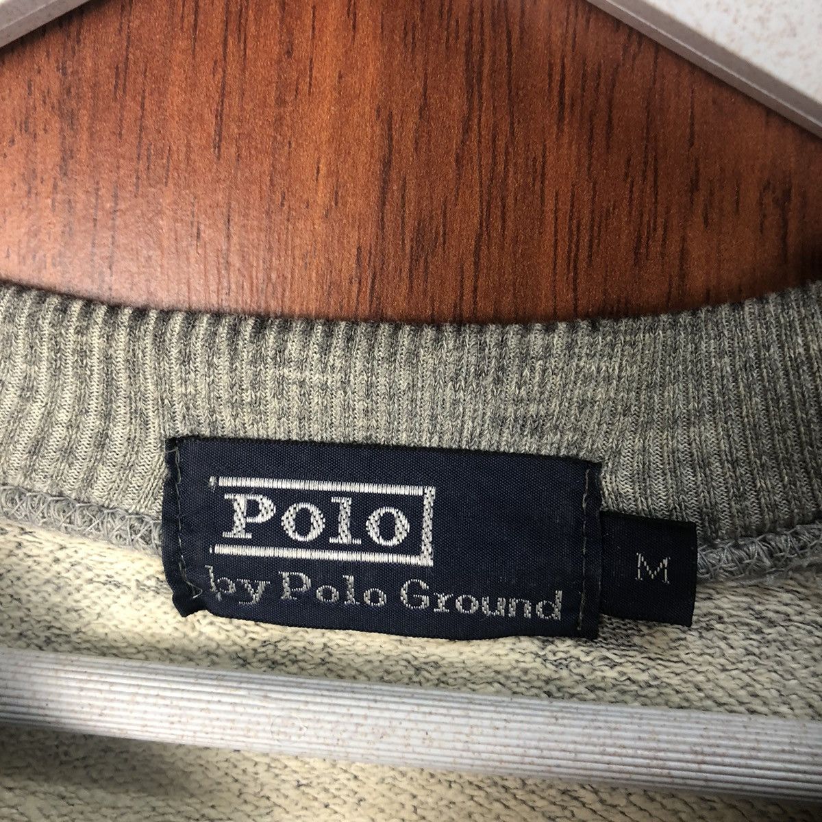 Polo Ralph Lauren Polo By Polo Ground vintage Grey Sweatshirt #7500 Size US M / EU 48-50 / 2 - 10 Thumbnail
