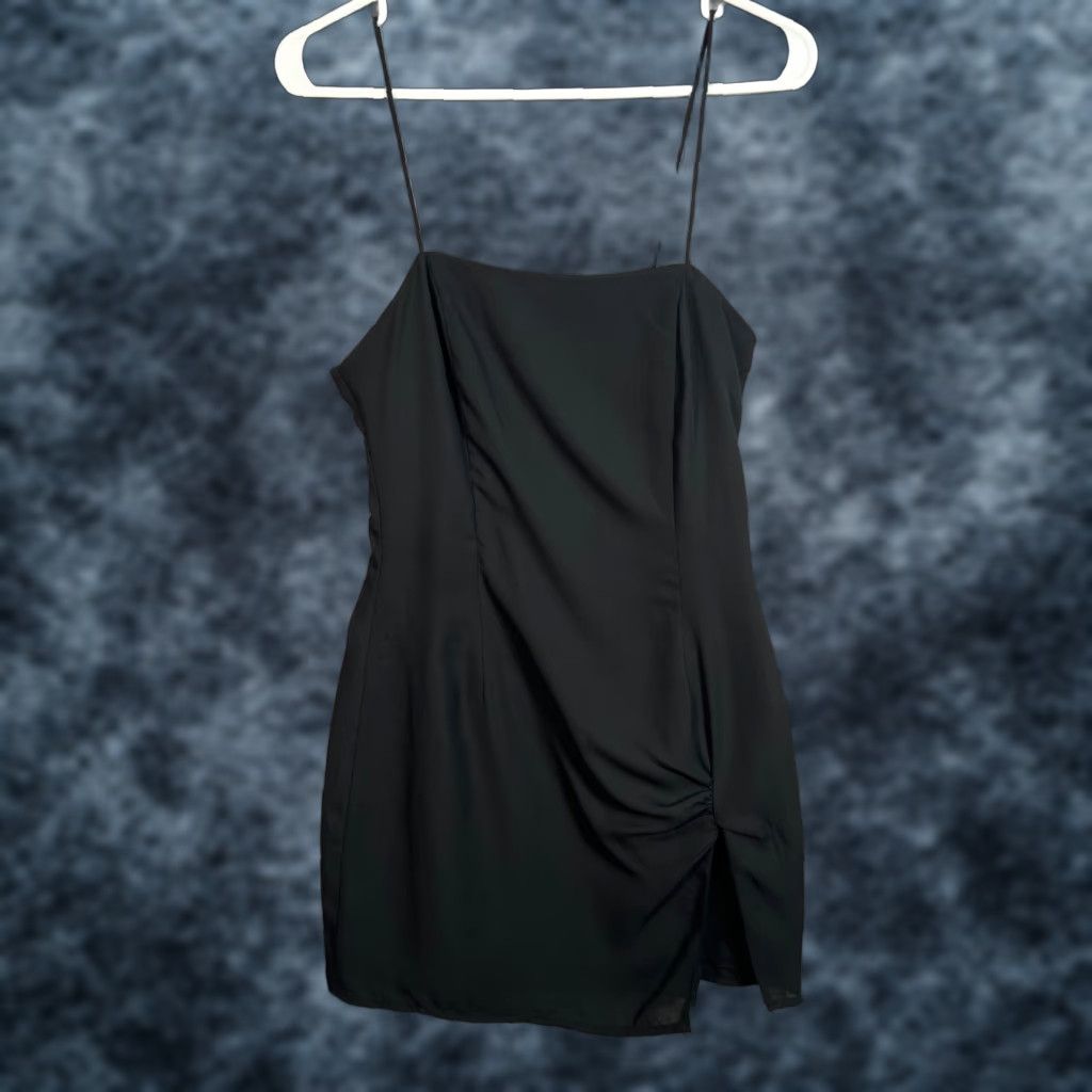 superdown Superdown Black Spaghetti Strap Mini Dress Womens Size Small Polyester Size S / US 4 / IT 40 - 1 Thumbnail