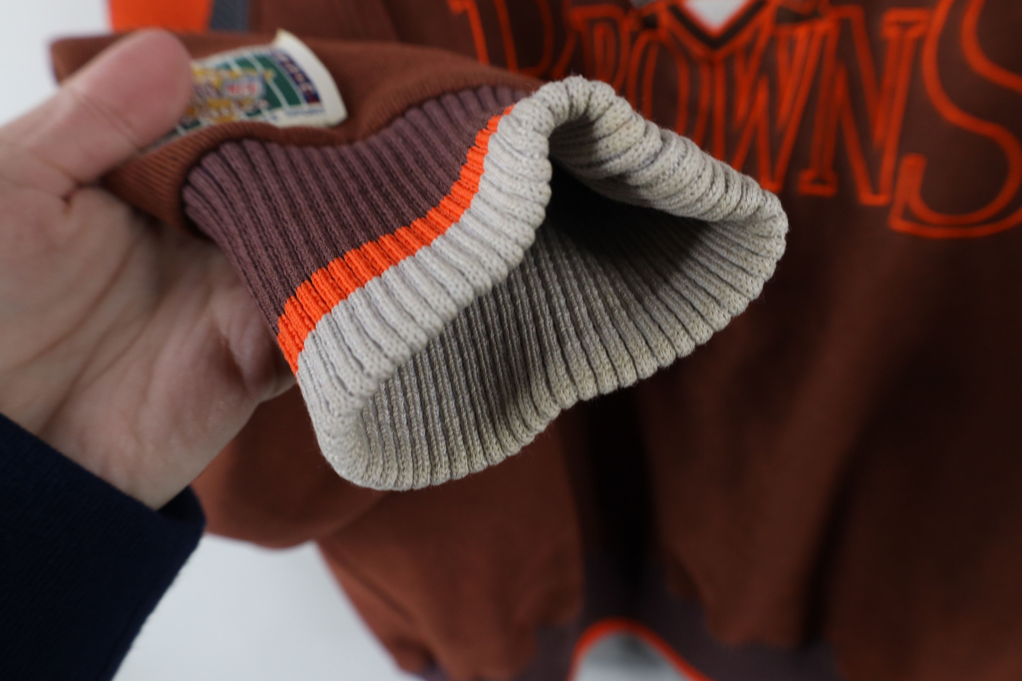 Vintage Vintage 90s The Game Browns Football Sweatshirt USA Size US L / EU 52-54 / 3 - 10 Thumbnail
