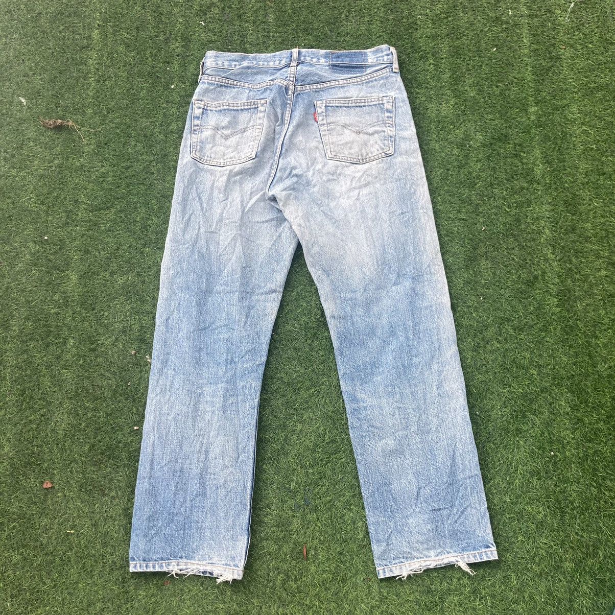 Levi's LEVI’S BIG E 502 XX SELVEDGE DISTRESSED JEANS Size US 33 - 3 Thumbnail