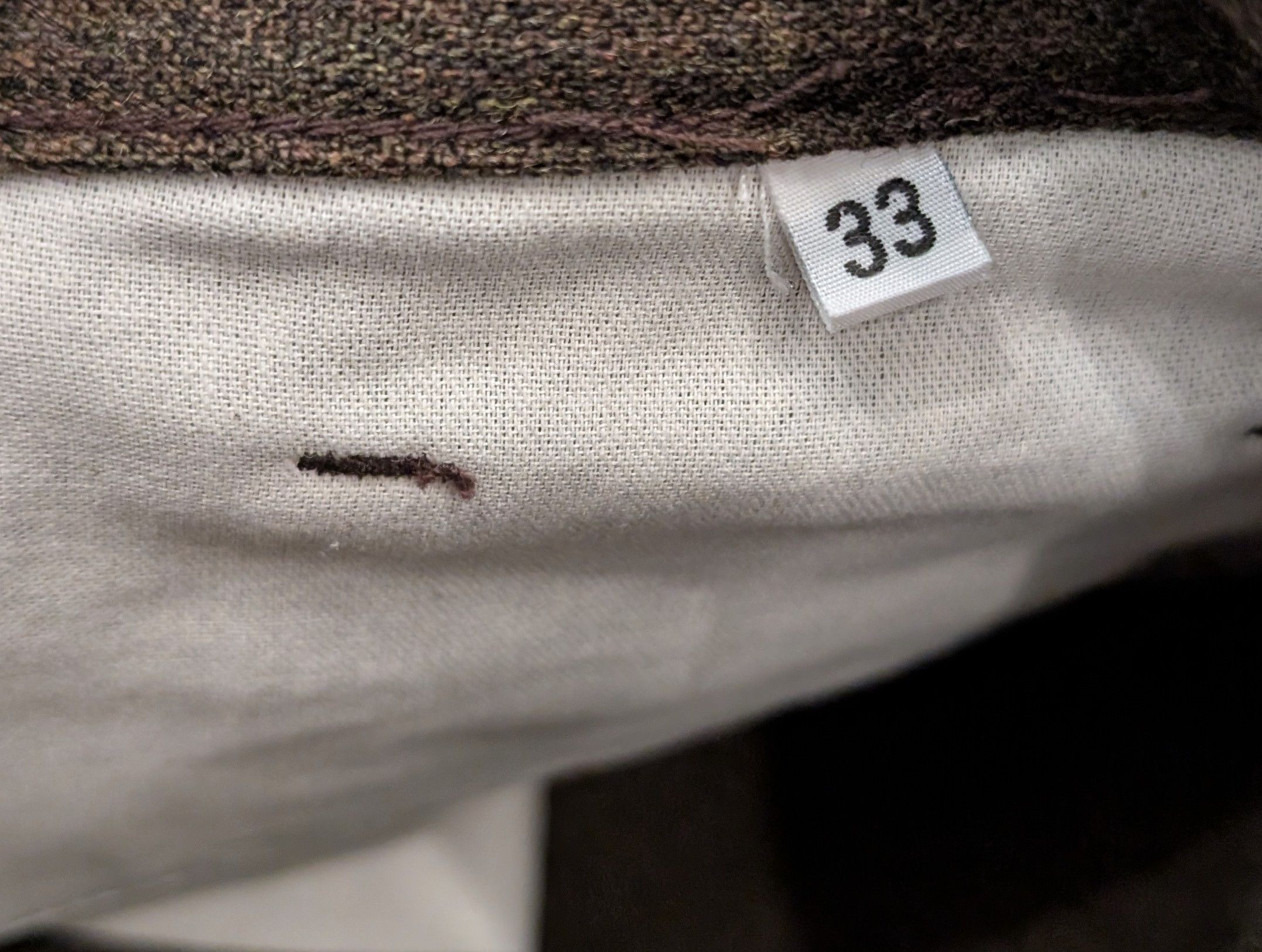 Gustin LNWOT Gustin #148 Military Wool Serge Pants Slim Fit Size US 33 - 6 Thumbnail