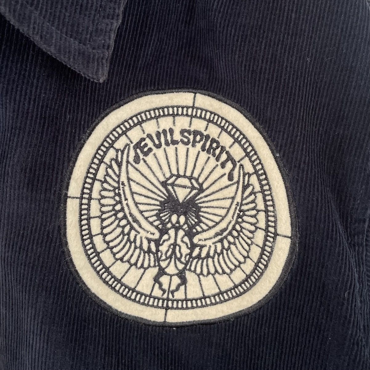 Japanese Brand “EVIL SPIRIT” Corduroy Bomber Jacket Size US M / EU 48-50 / 2 - 3 Thumbnail