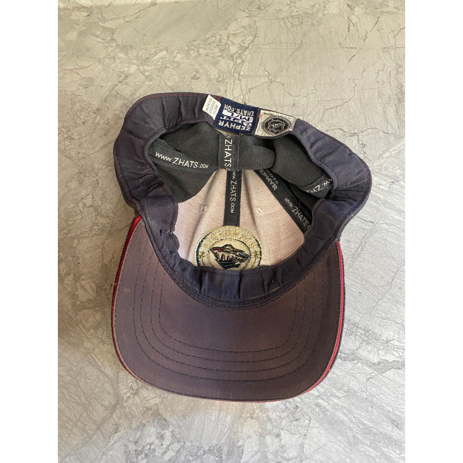 NHL Minnesota Wild Baseball Hat Size M/L Size ONE SIZE - 7 Thumbnail