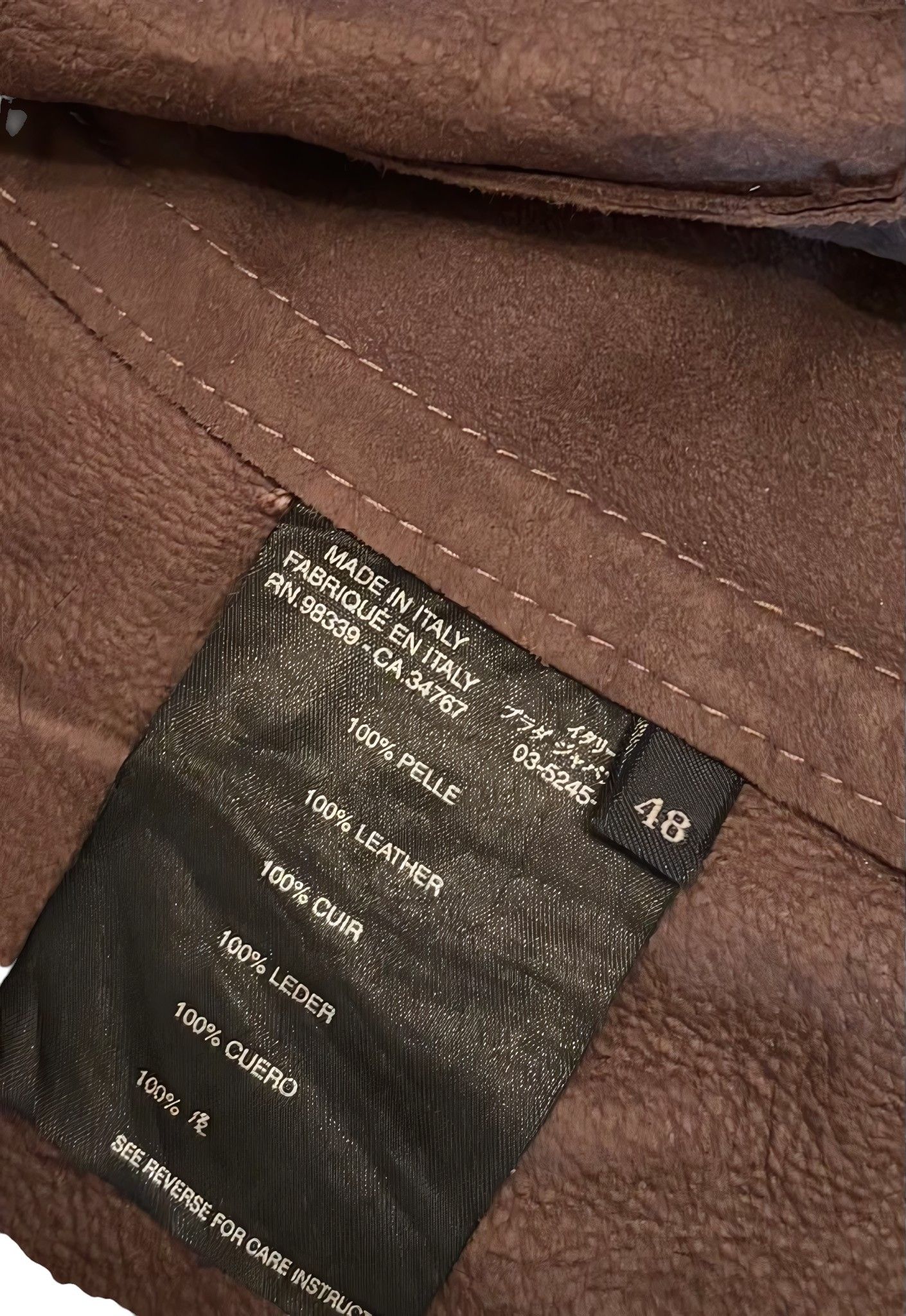 Prada F/W 2005 LEATHER JACKET Size US M / EU 48-50 / 2 - 6 Thumbnail
