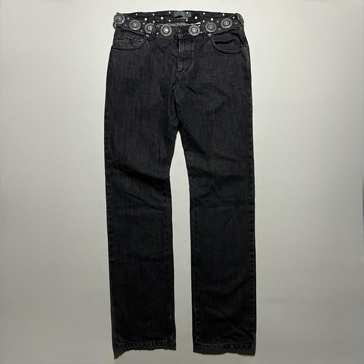 Alexander McQueen Alexander McQueen Runway Western Denim Pants Size US 30 / EU 46 - 1 Thumbnail