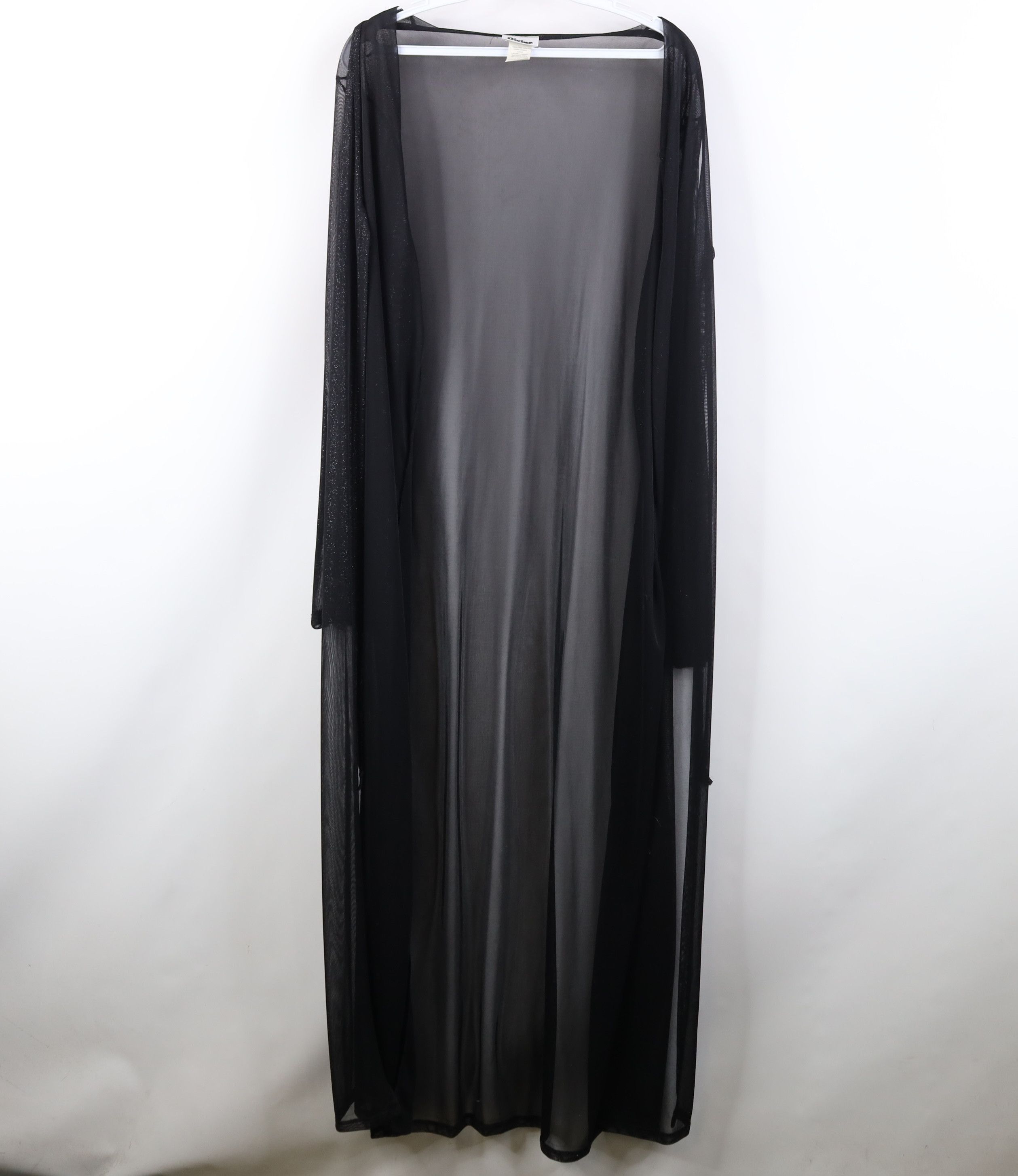 Vintage Vintage 90s Streetwear Babydoll Sheer Metallic Robe Size 3XL / US 20-22 - 7 Thumbnail