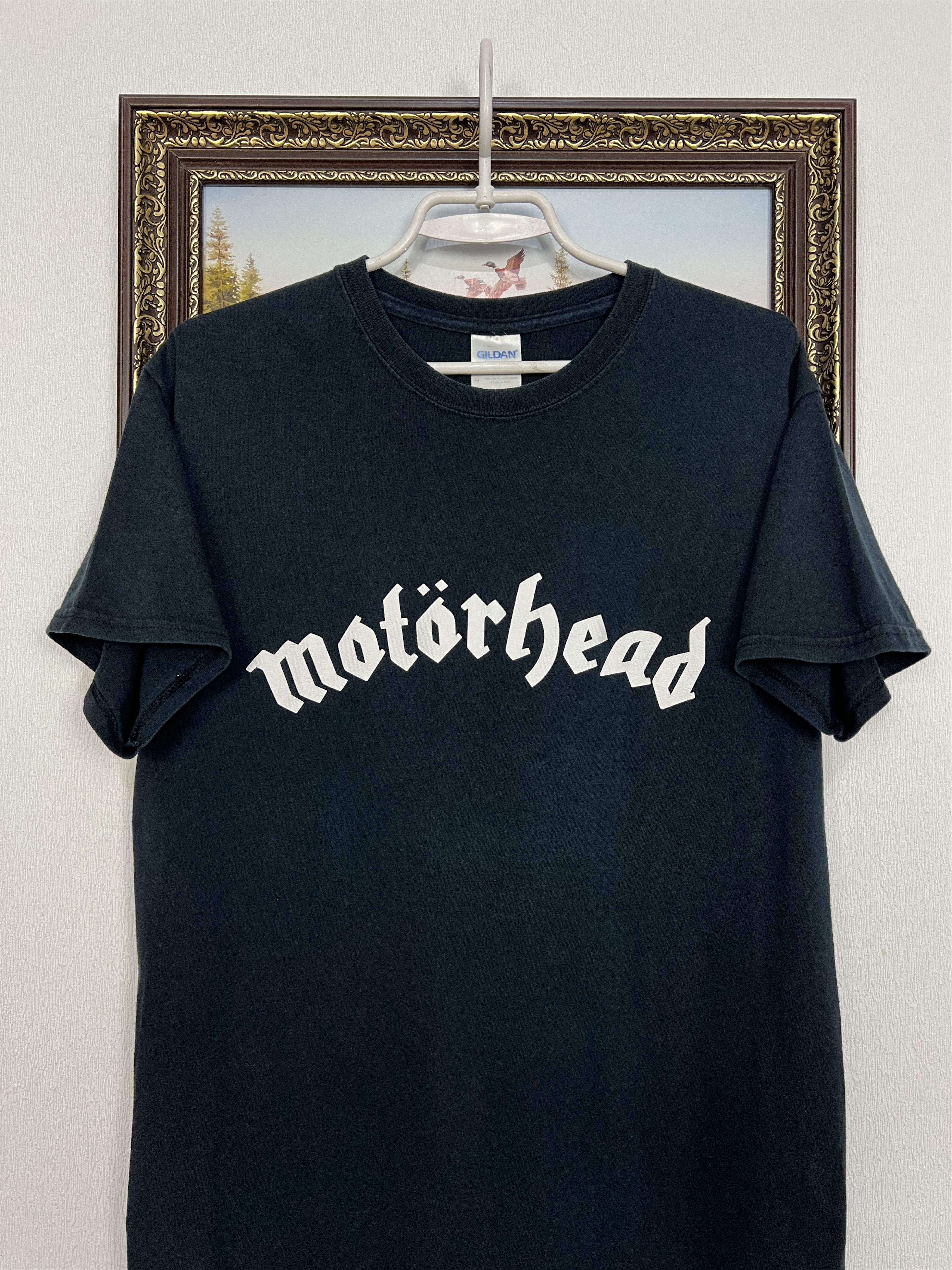 Vintage Vintage Motorhead Band Tee Over Print Shirt Big Logo Rare Size US M / EU 48-50 / 2 - 2 Thumbnail