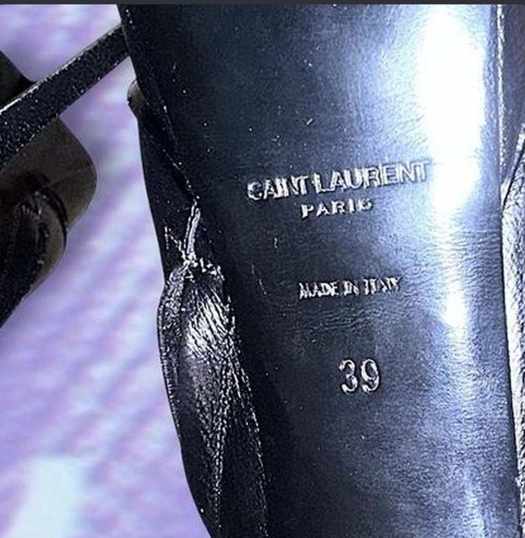 Saint Laurent Paris Saint laurent studded leather ankle boots Size US 8.5 / IT 38.5 - 6 Thumbnail