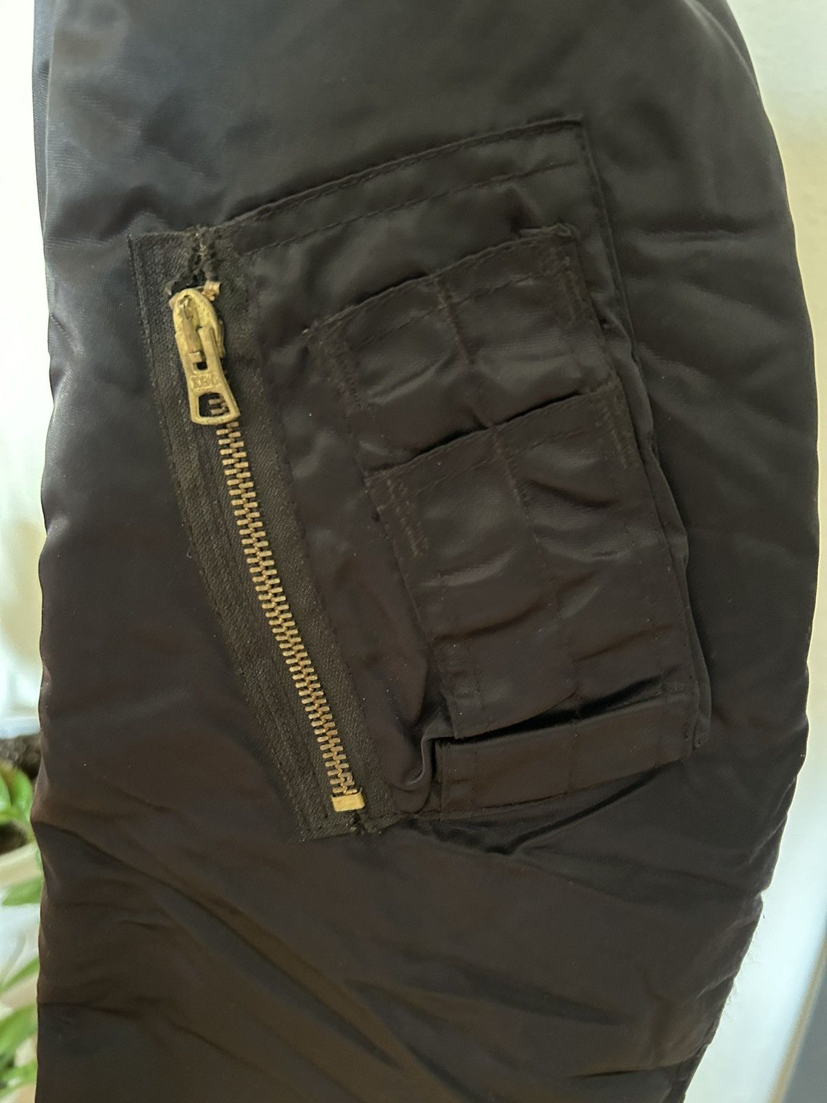 Camel × Vintage Vintage Camel MA-1 Bomber Jacket Size US L / EU 52-54 / 3 - 4 Thumbnail