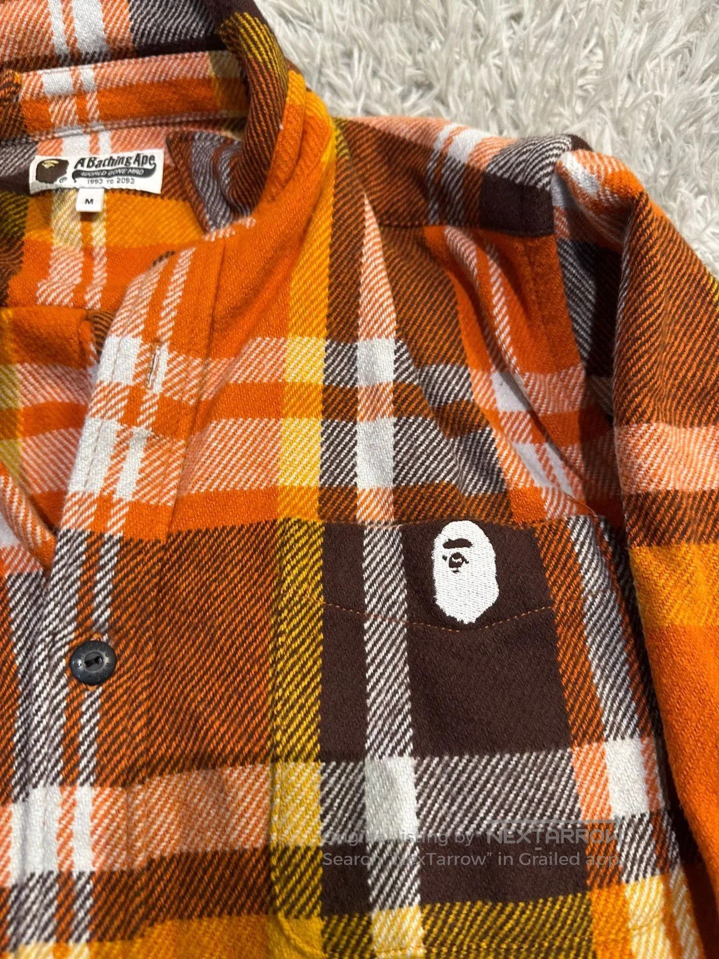 Bape A BATHING APE FW24 Plaid Long. Size US M / EU 48-50 / 2 - 3 Thumbnail