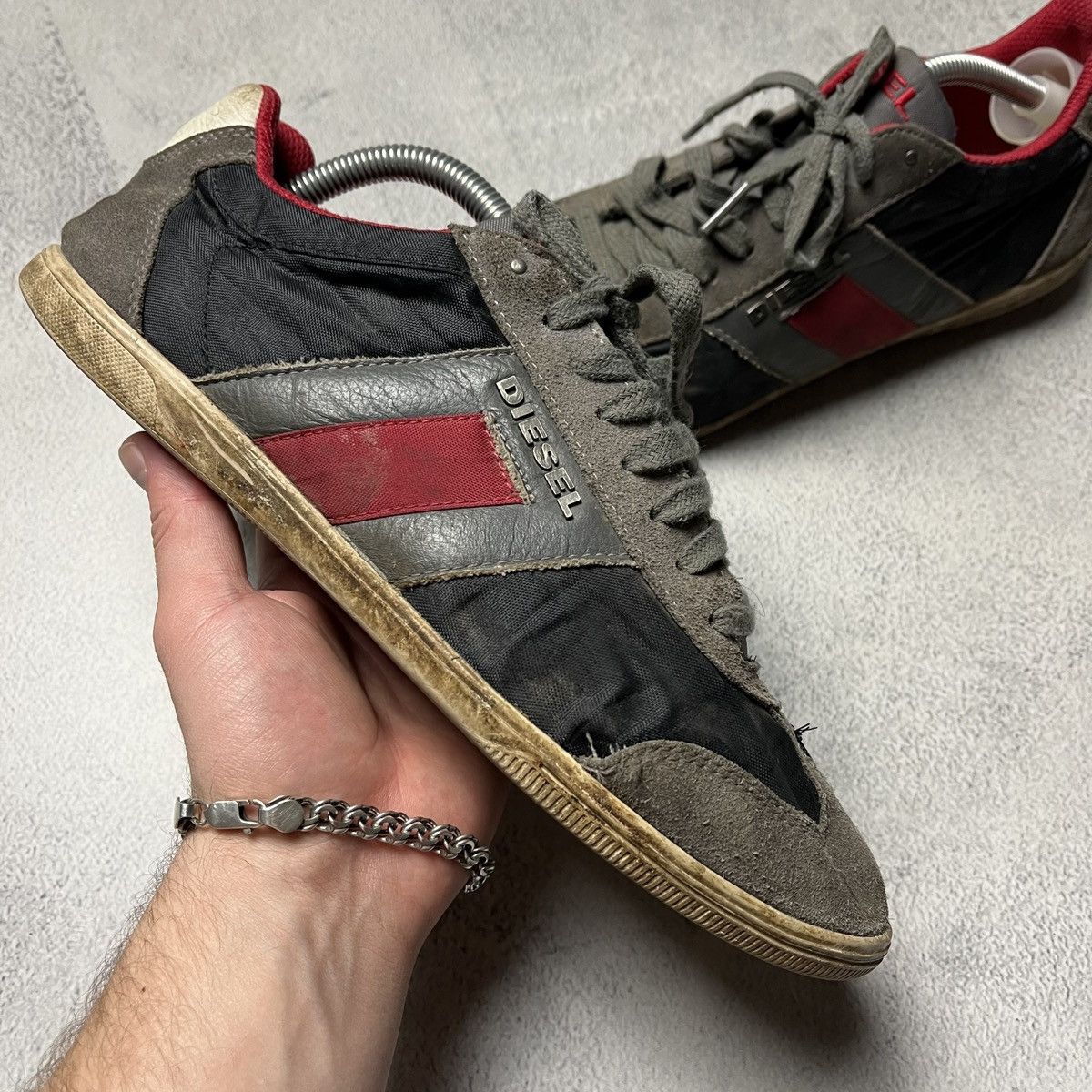 Diesel × Vintage Vintage Lounge Diesel Industry ASICS style y2k sneakers Size US 9 / EU 42 - 2 Thumbnail