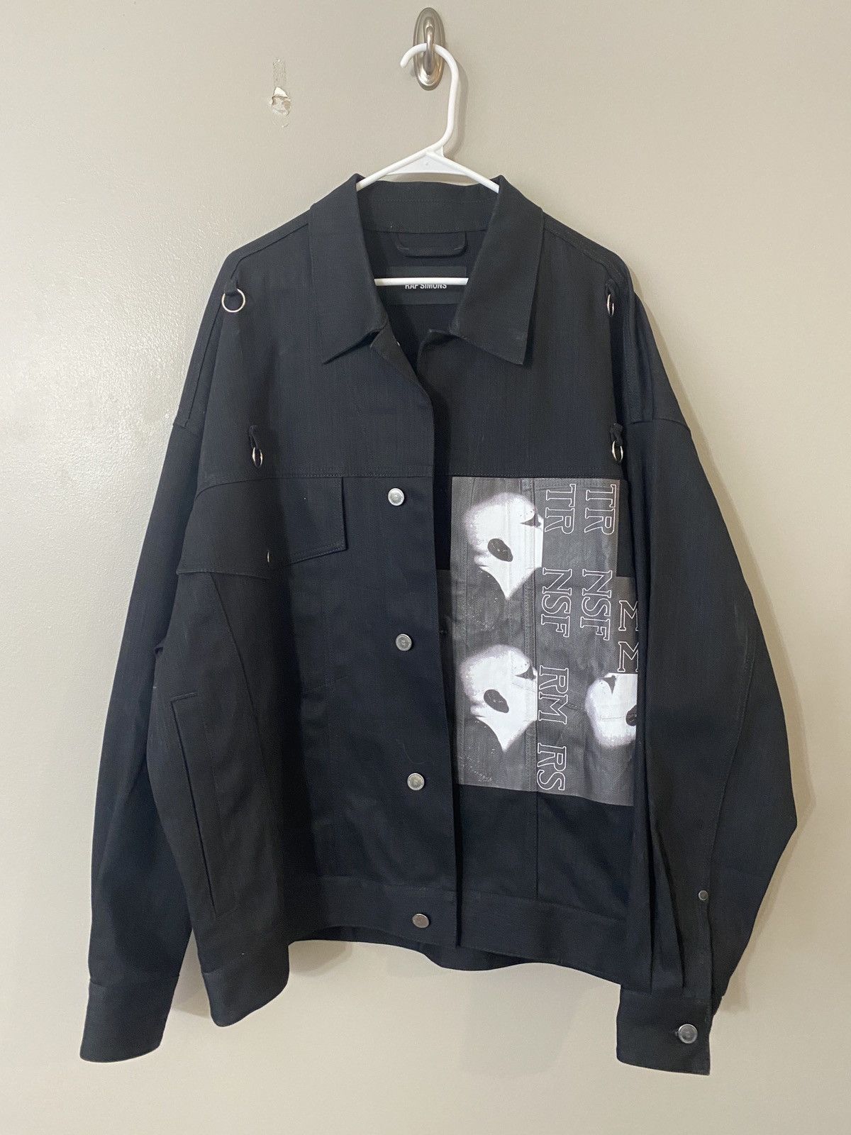 Raf Simons Rafsimons 19ss silver ring jacket | Grailed