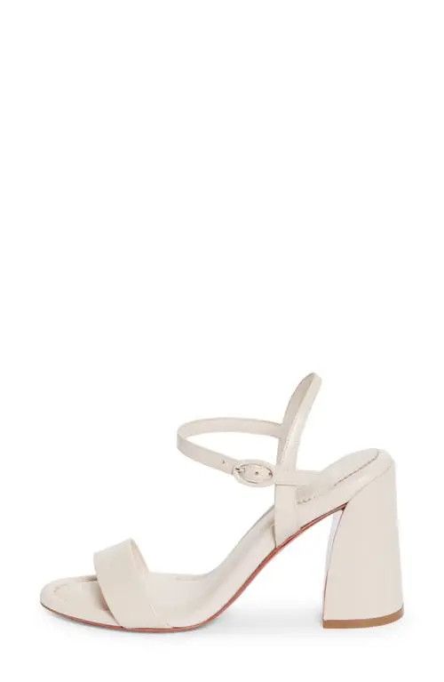 Christian Louboutin os11x0526 Miss Jane Sandals in Ivory Size US 7 / IT 37 - 1 Thumbnail