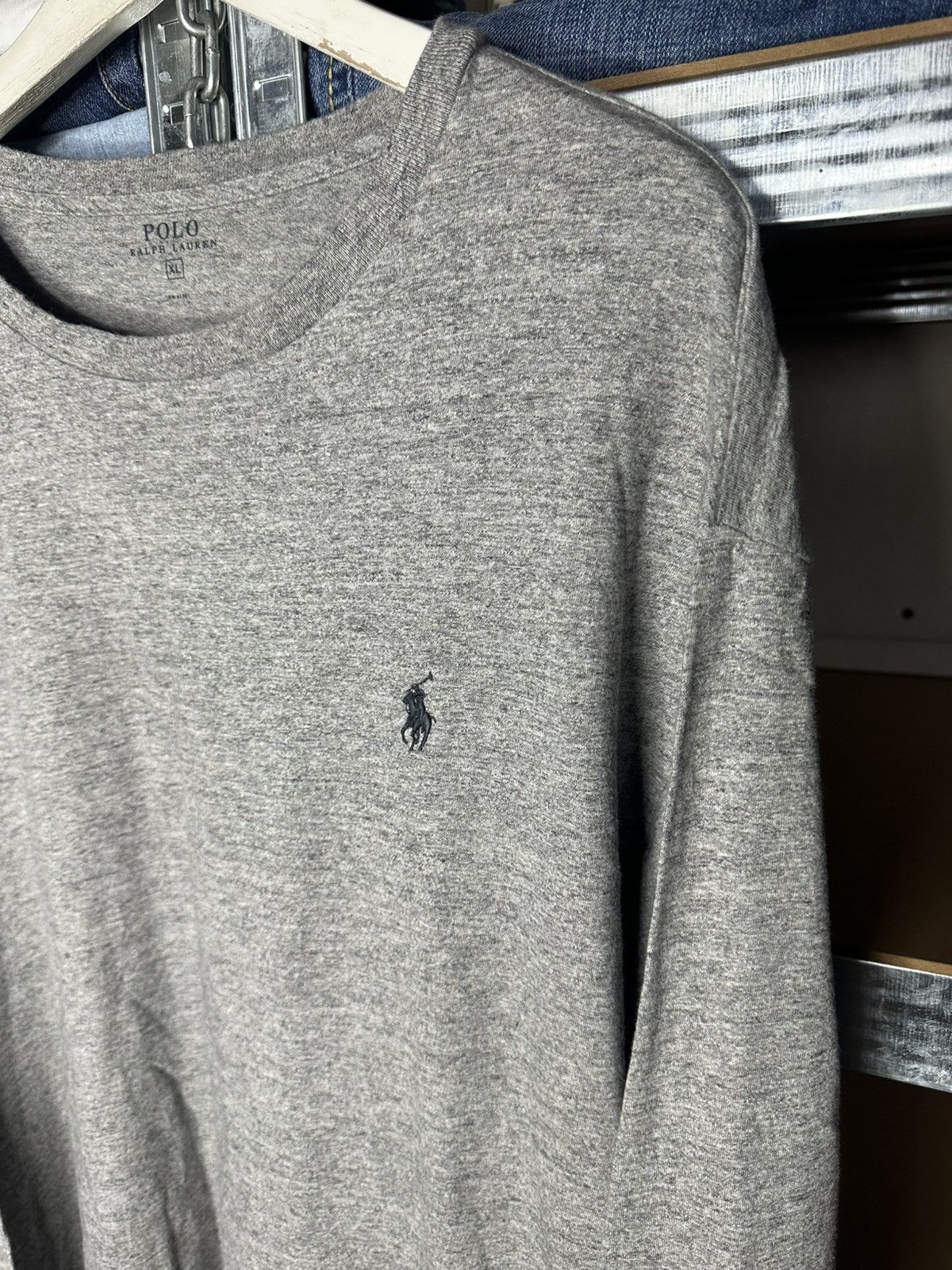 Polo Ralph Lauren Polo Ralph Lauren Men's Long Sleeve T-Shirt Pony Size XL Size US XL / EU 56 / 4 - 2 Thumbnail