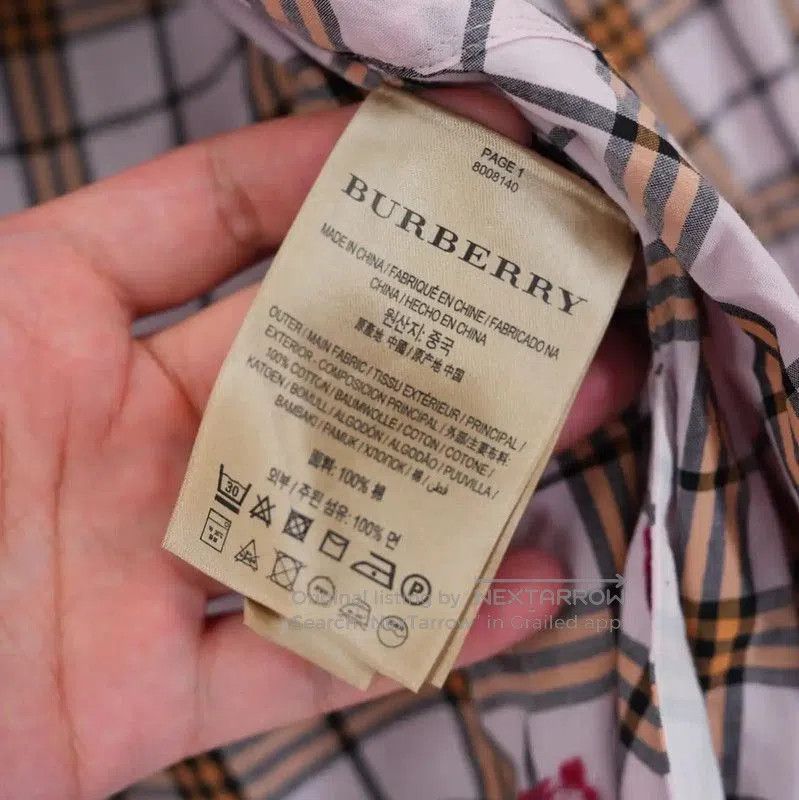 Burberry Burberry Pink Plaid Long Sleeve Dress. Size M / US 6-8 / IT 42-44 - 4 Thumbnail