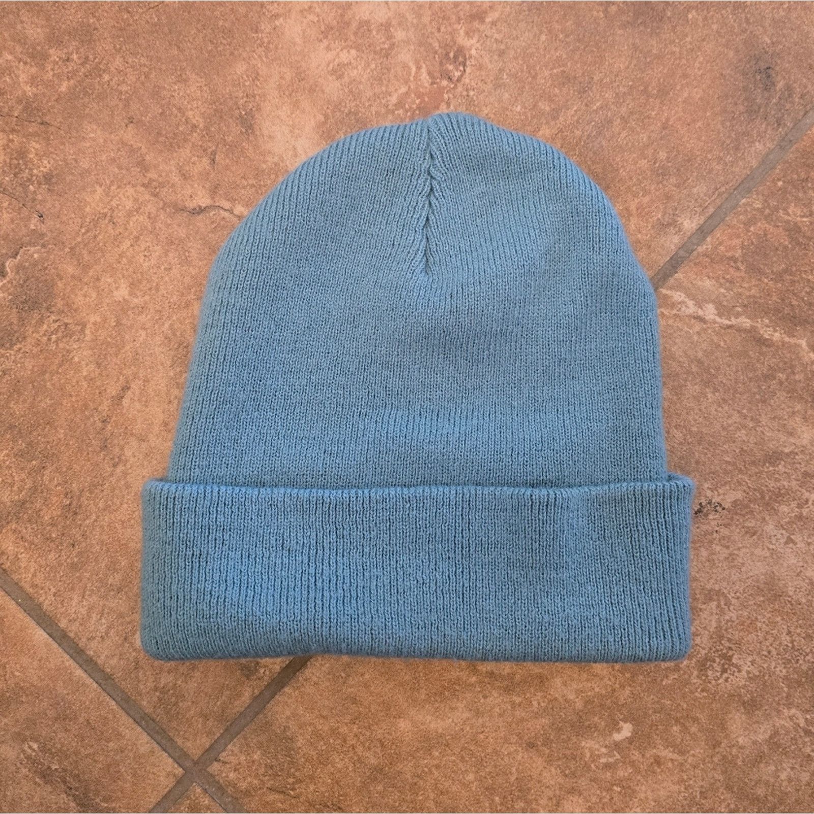 Carhartt Dust Blue | CARHARTT | Solid Beanie Size ONE SIZE - 2 Thumbnail