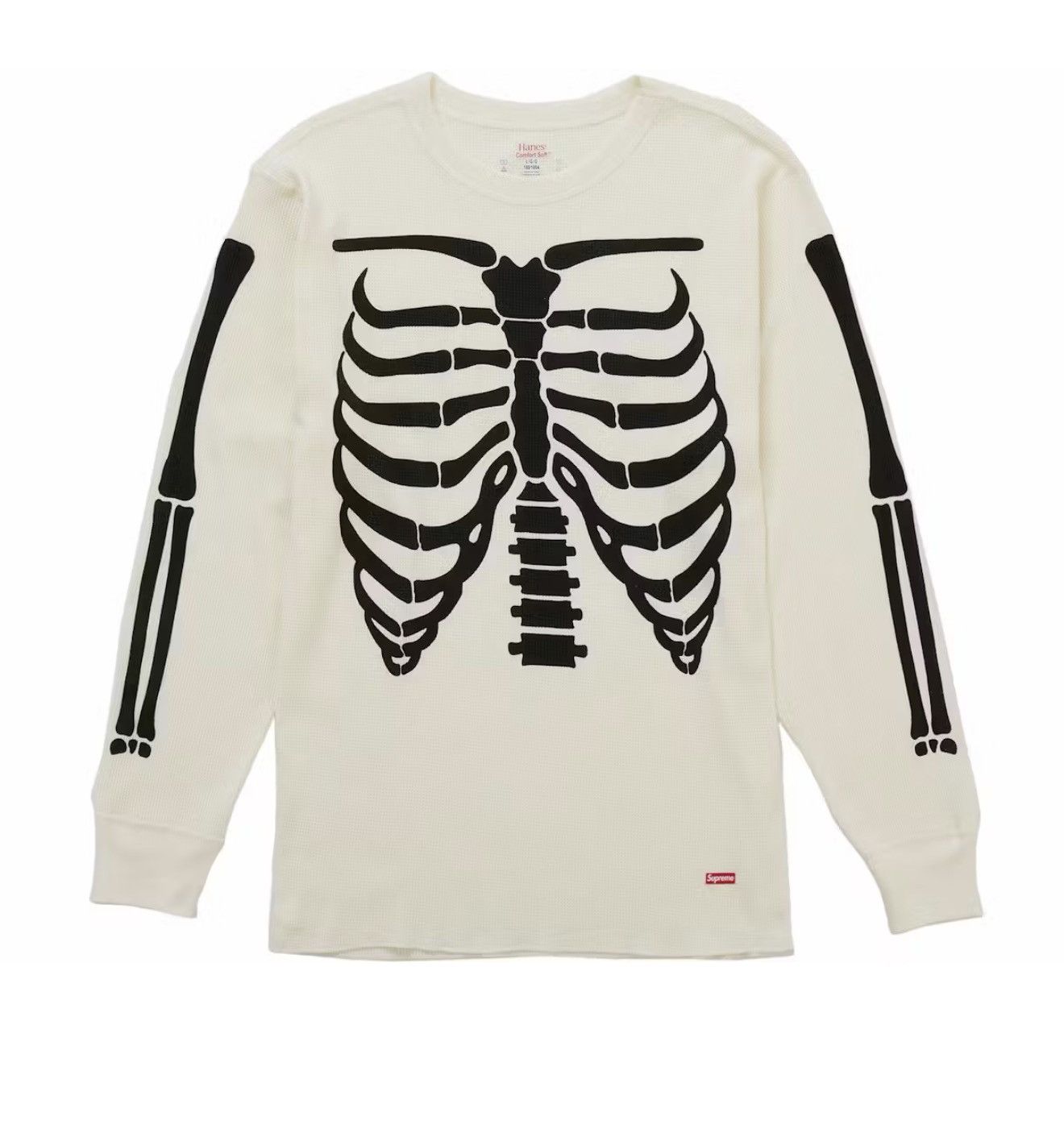 Supreme Supreme Hanes Bones Thermal Crew FW25 Floral Sz XL | Grailed