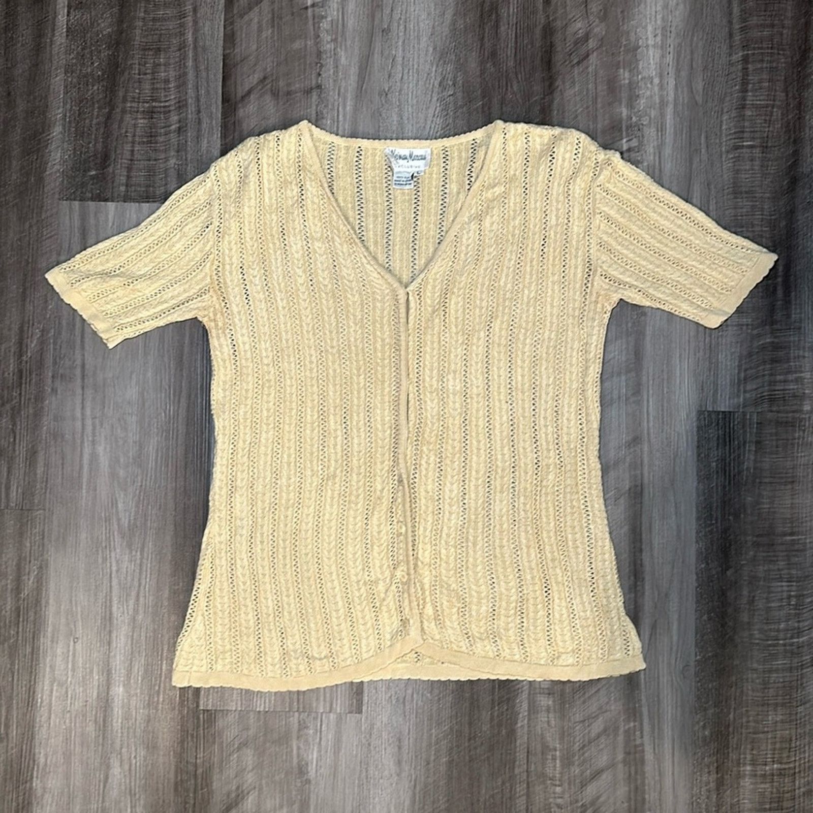 Neiman Marcus Neiman Marcus Exclusive Silk Blouse - Large Size L / US 10 / IT 46 - 1 Thumbnail