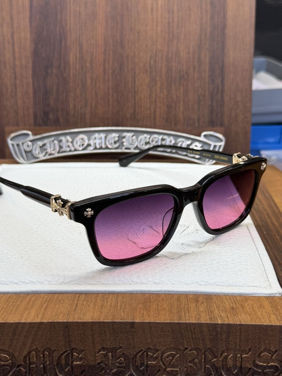 Chrome Hearts Chrome Hearts Cox Ucker Sunglasses Size ONE SIZE - 3 Thumbnail