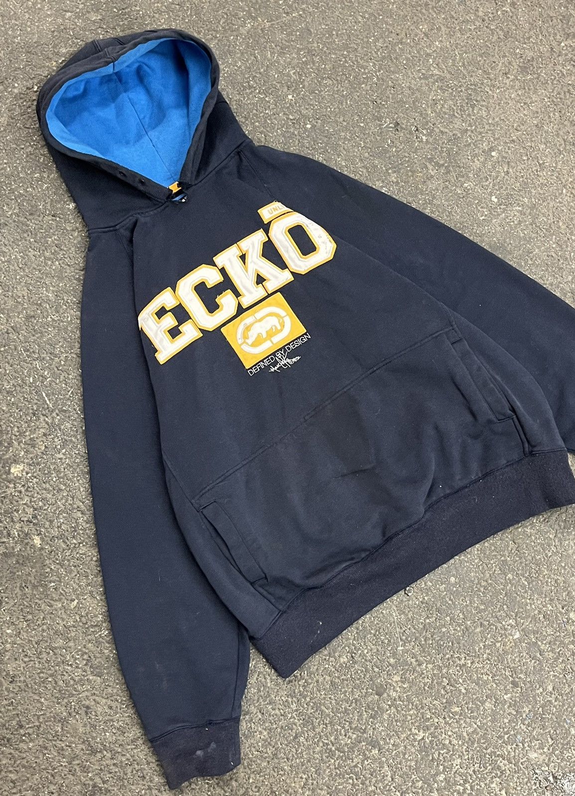 Ecko Unltd. × Vintage Ecko y2k streetwear hip hop skater hoodie rare hype Size US XL / EU 56 / 4 - 1 Thumbnail