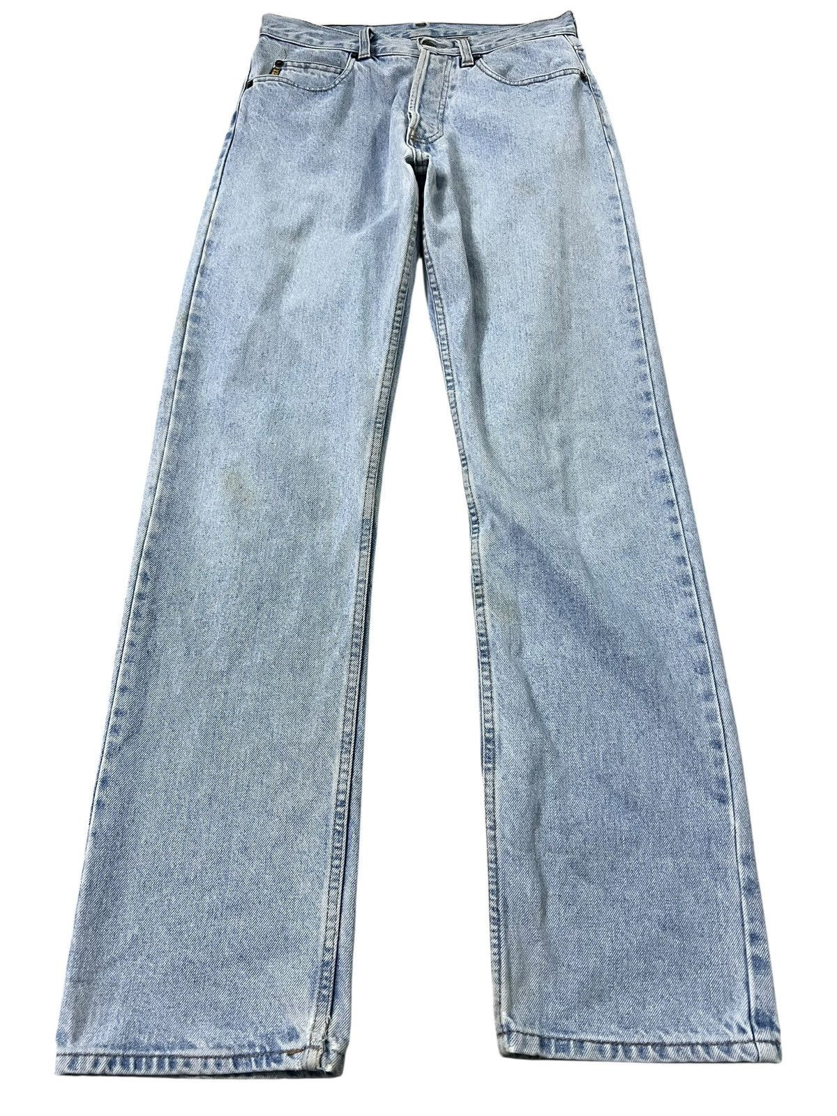 Armani VINTAGE 90’s ARMANI FADED JEAN MADE IN ITALY Size US 28 / EU 44 - 1 Thumbnail