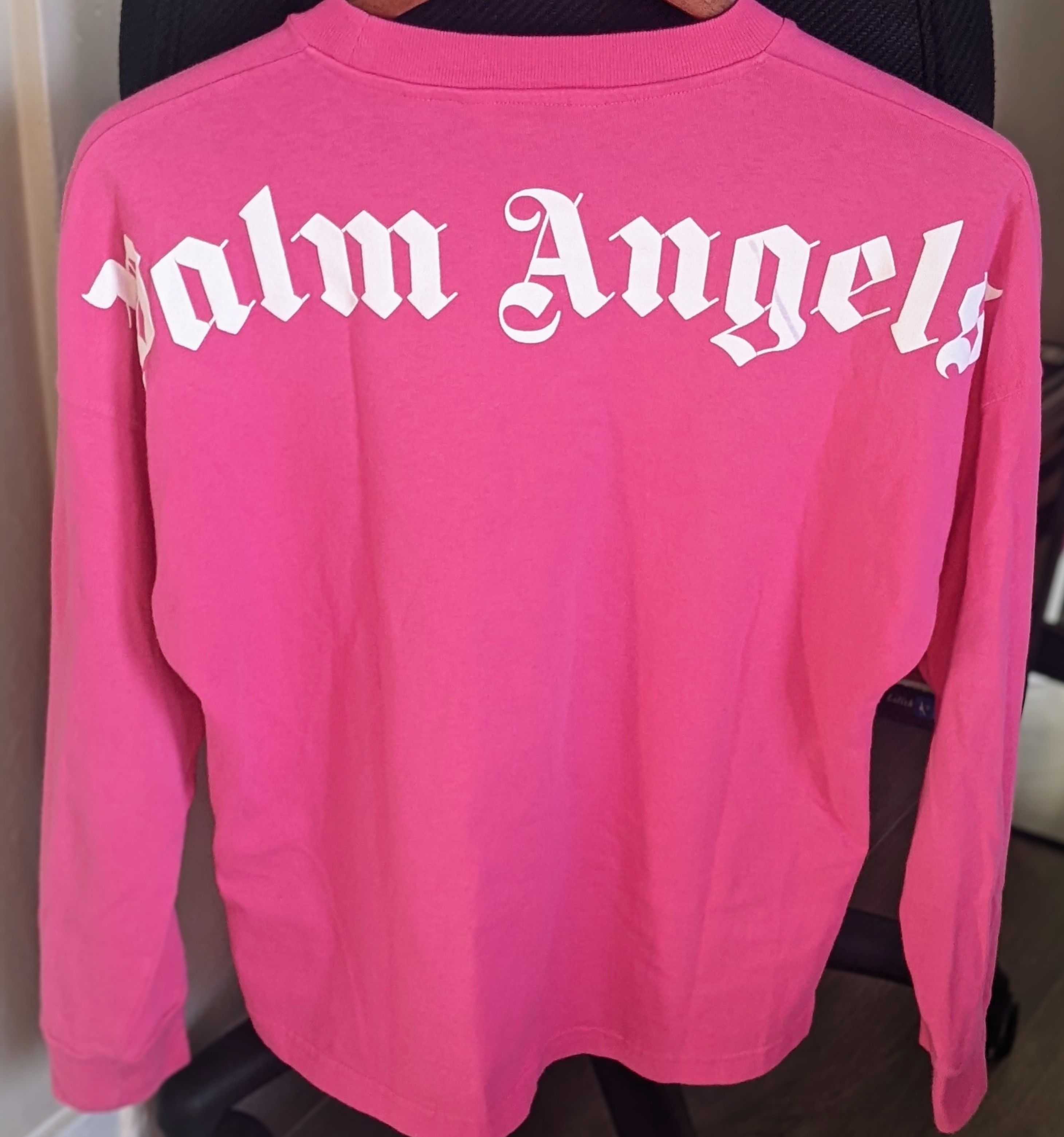 Palm Angels Palm Angels Pink Long Sleeve T-Shirt Size XL / US 12-14 / IT 48-50 - 2 Thumbnail