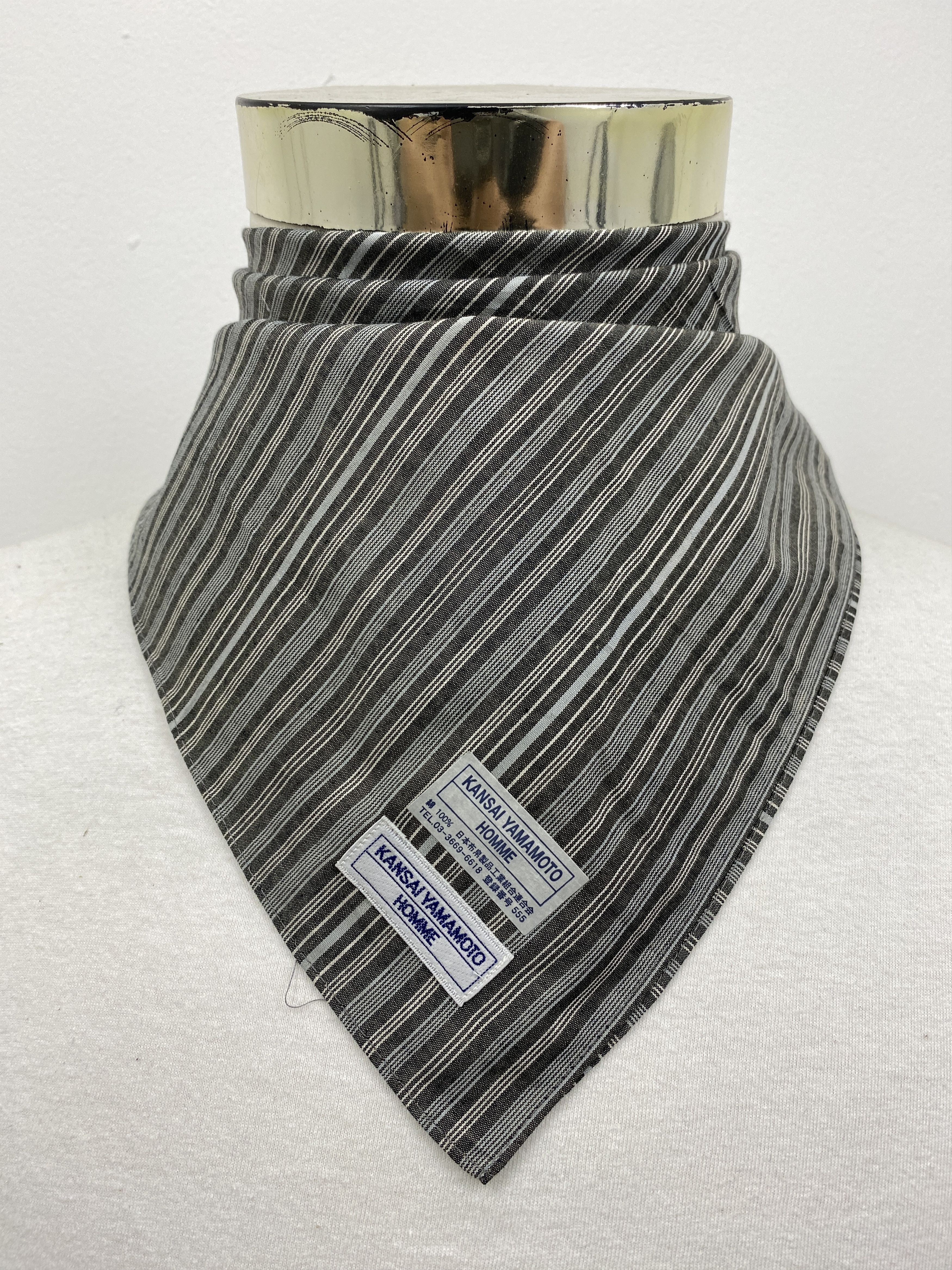 Japanese Brand Kansai Yamamoto Handkerchief / Neckerchief HKC0271 Size ONE SIZE - 2 Thumbnail