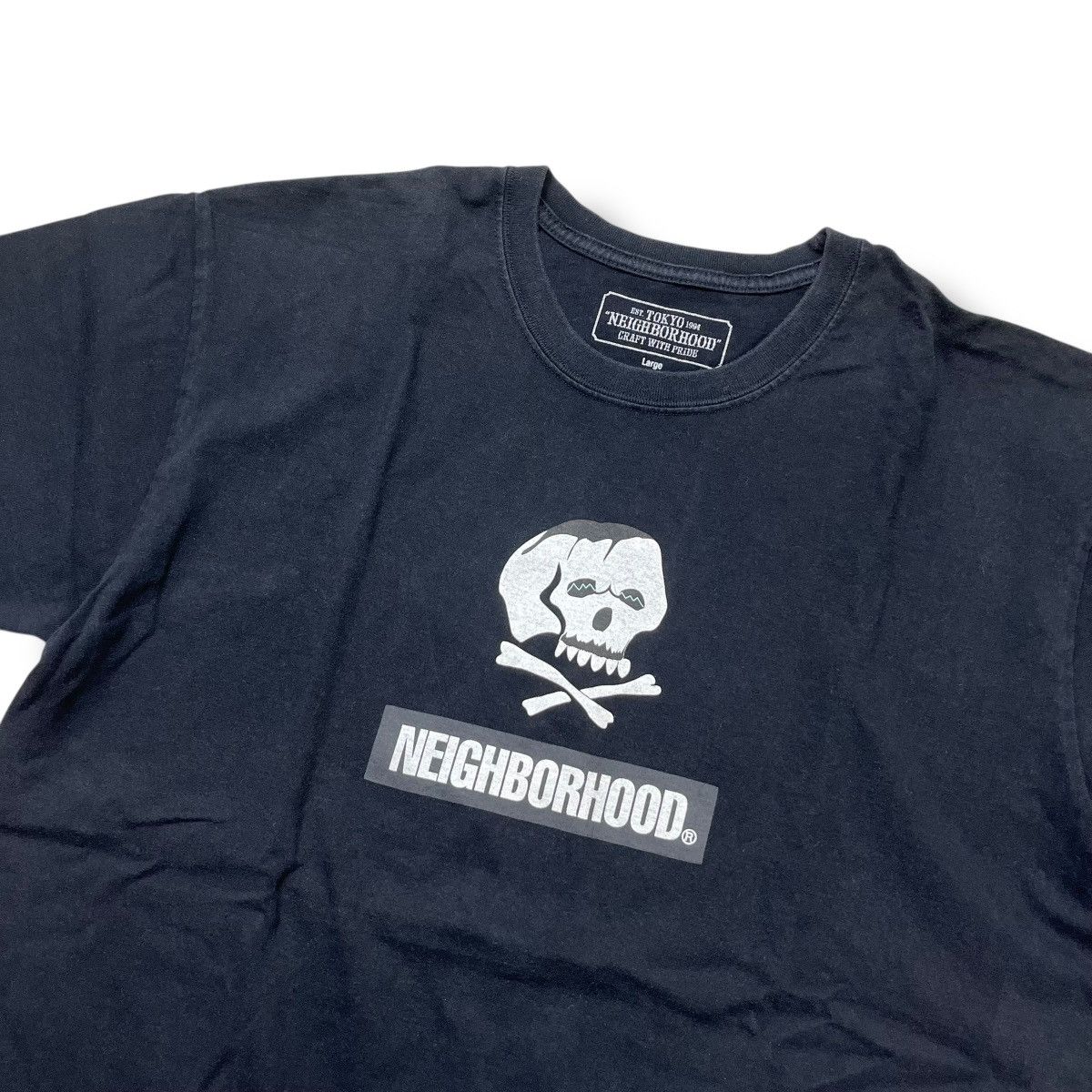 Neighborhood LAST DROP💥Neighborhood Skull Tshirt Size US L / EU 52-54 / 3 - 3 Thumbnail